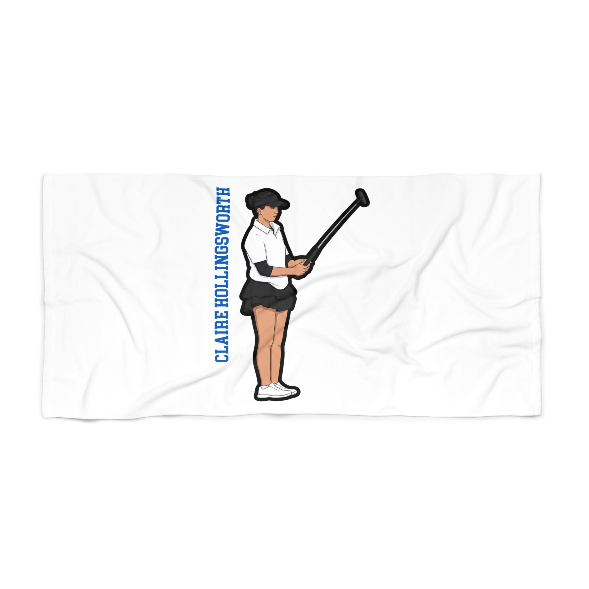 Beach Towel — character_name_vertical in Classic