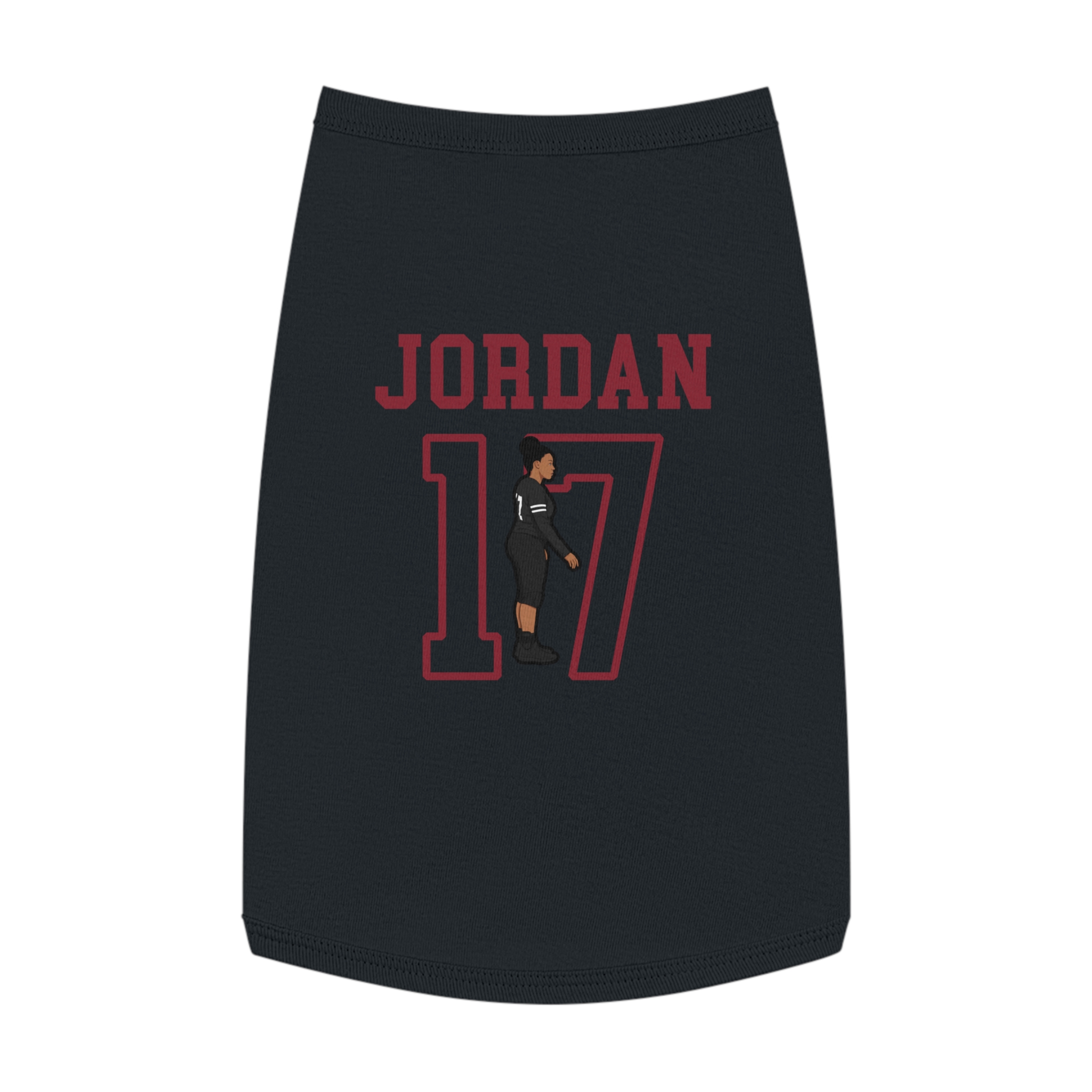 Pet Tank Top — character_shirsey in Black