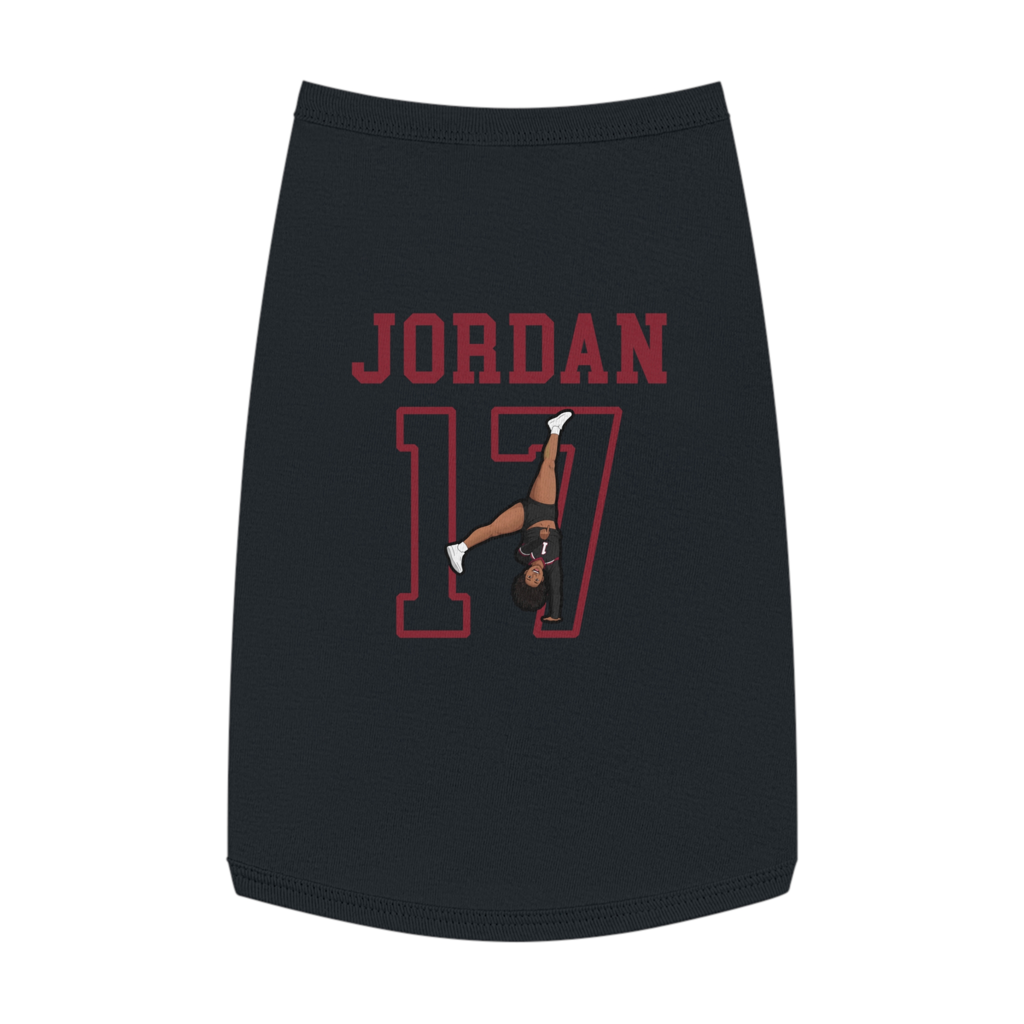 Pet Tank Top — character_shirsey in Black