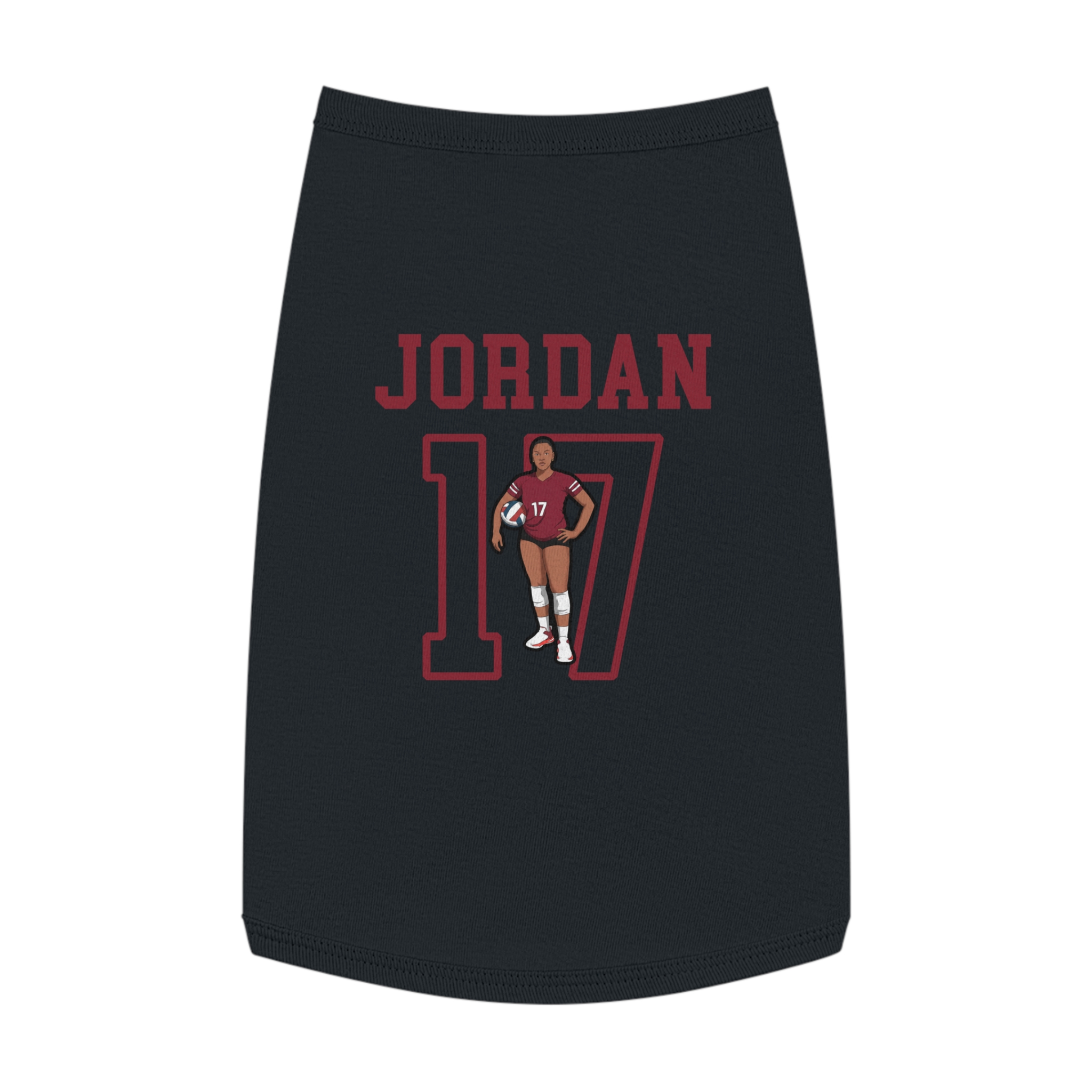 Pet Tank Top — character_shirsey in Black