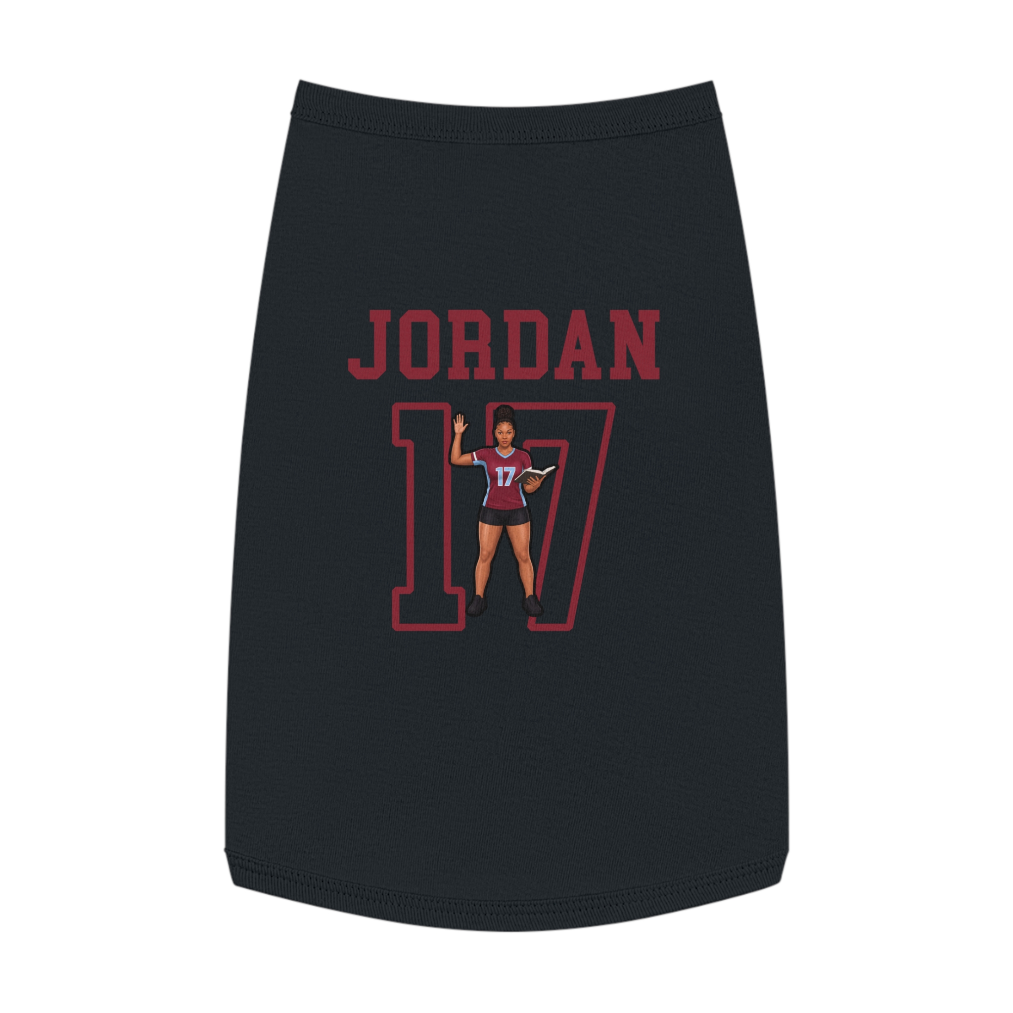 Pet Tank Top — character_shirsey in Black