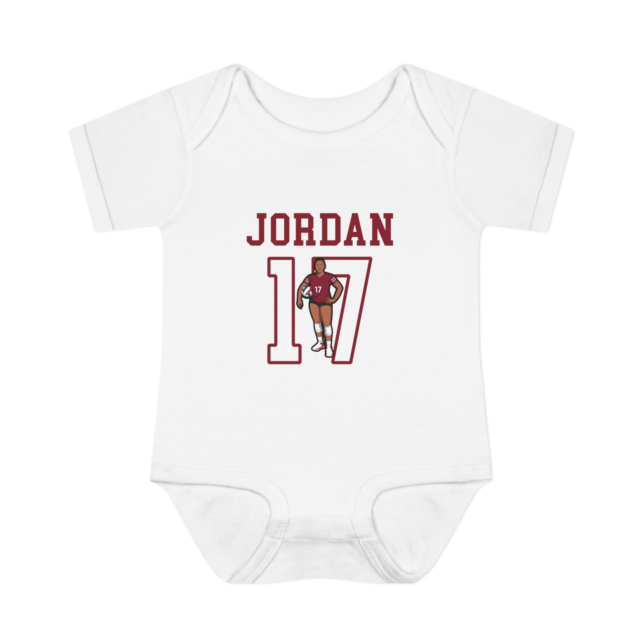 Baby Onesie — character_shirsey in White