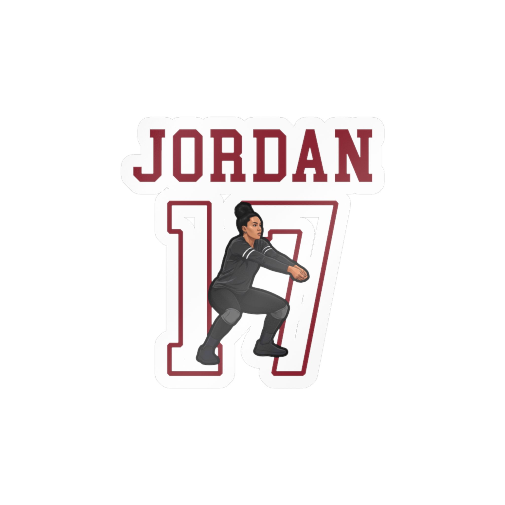Vinyl Sticker — character_shirsey in Classic