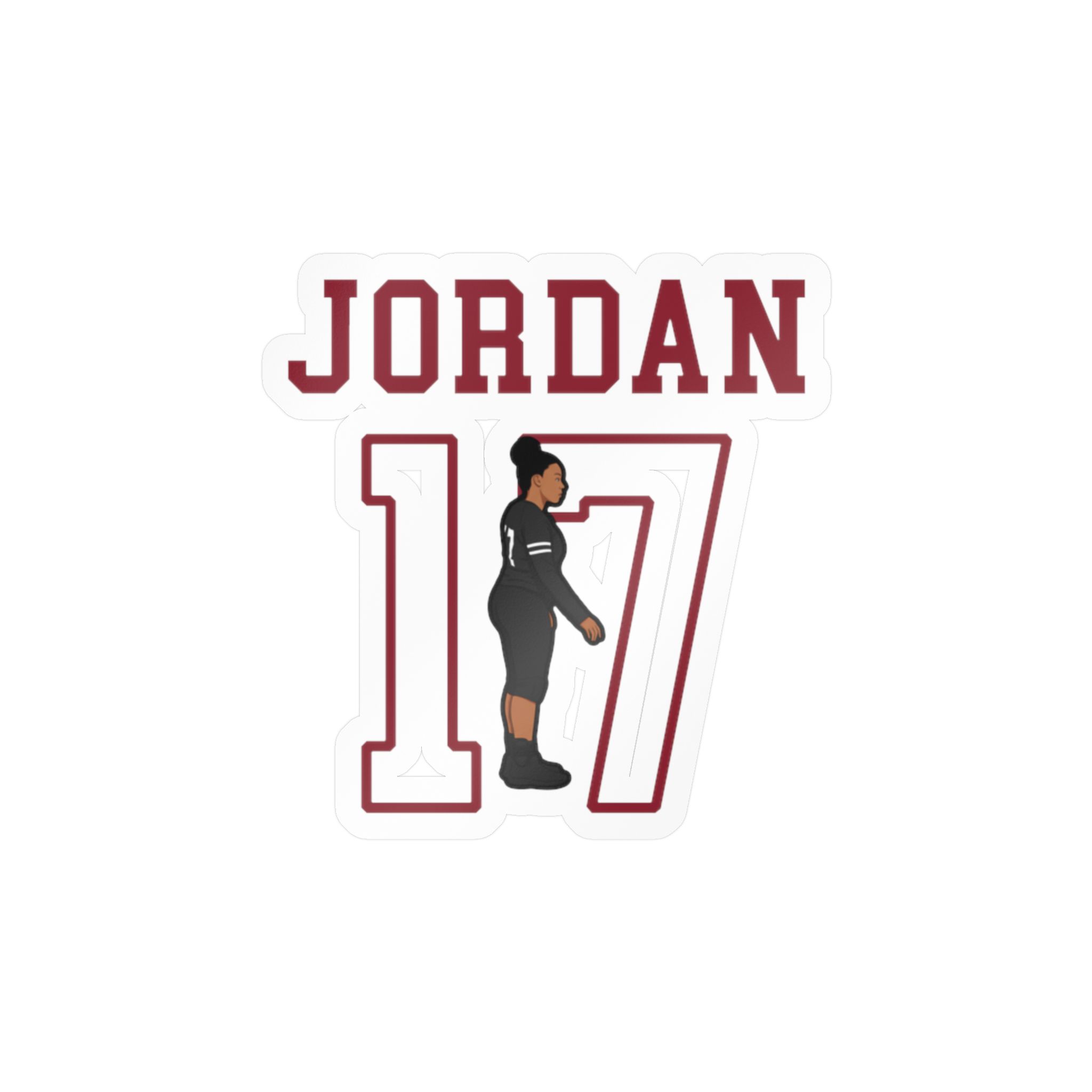 Vinyl Sticker — character_shirsey in Classic