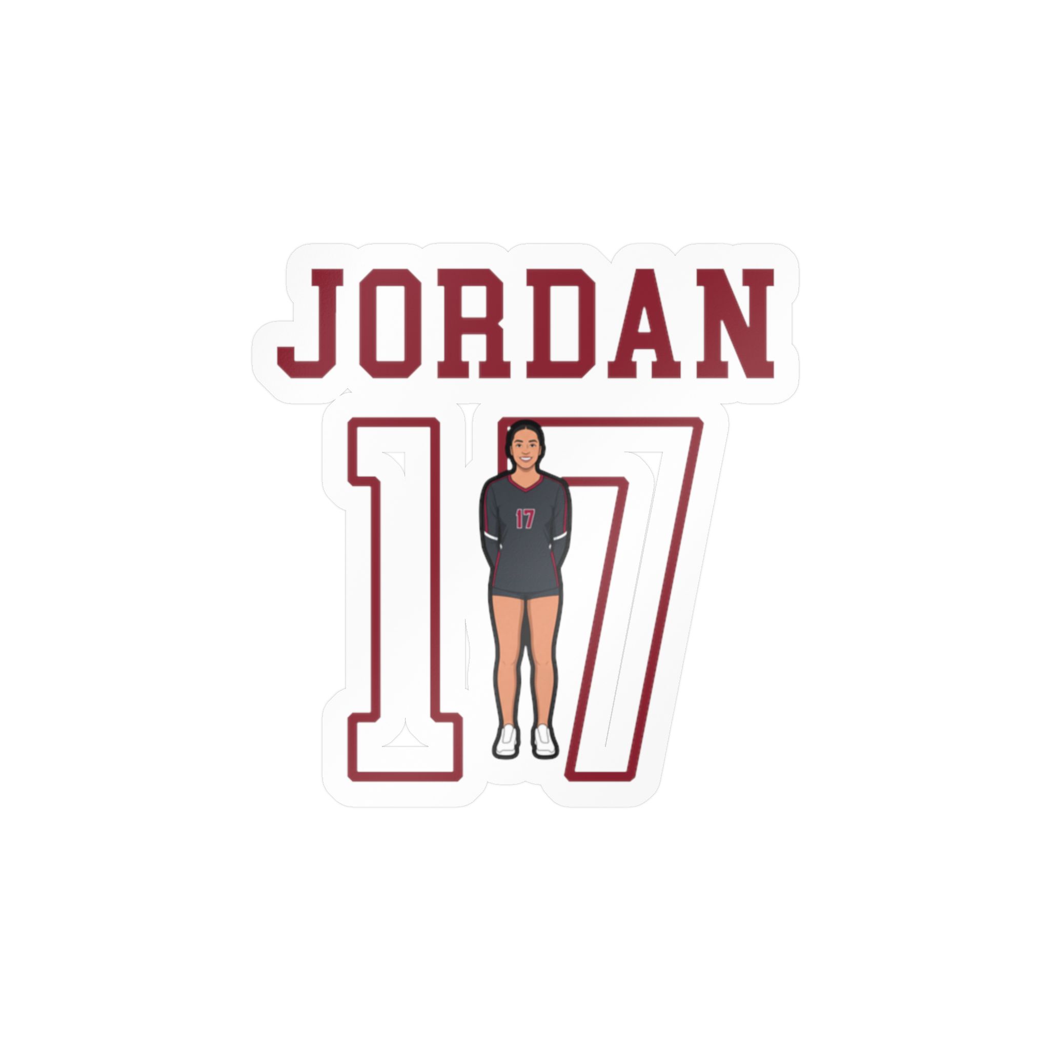 Vinyl Sticker — character_shirsey in Classic
