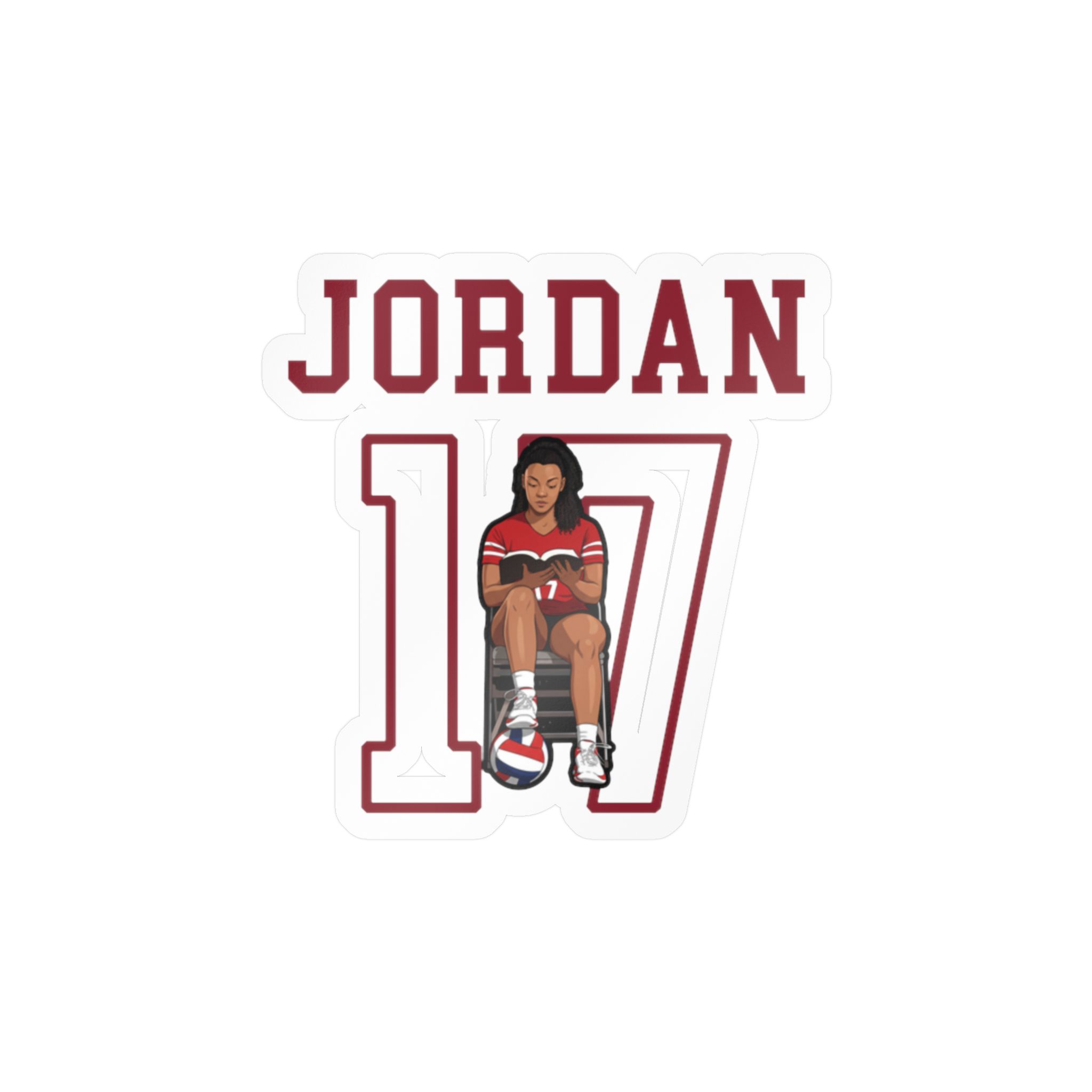 Vinyl Sticker — character_shirsey in Classic
