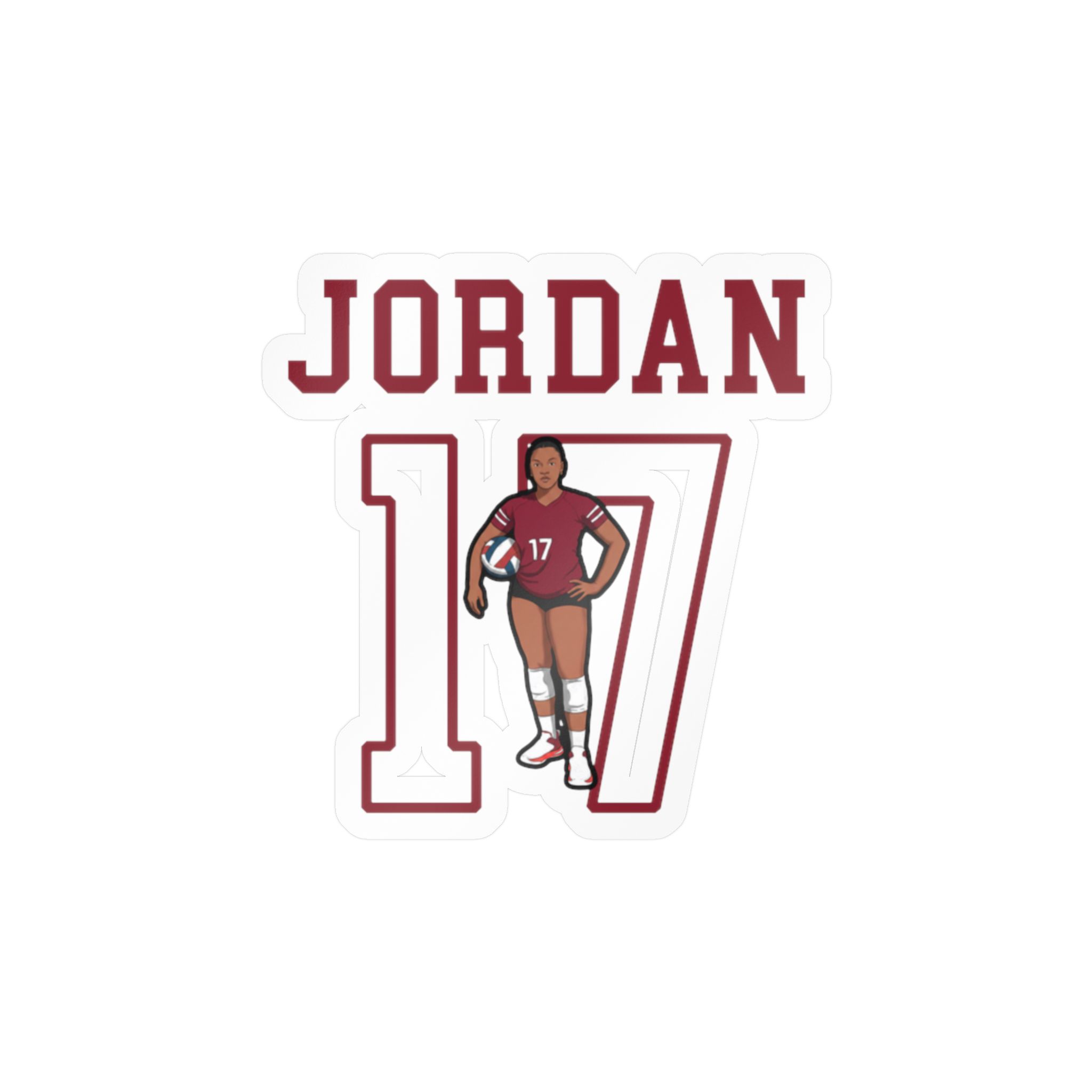 Vinyl Sticker — character_shirsey in Classic