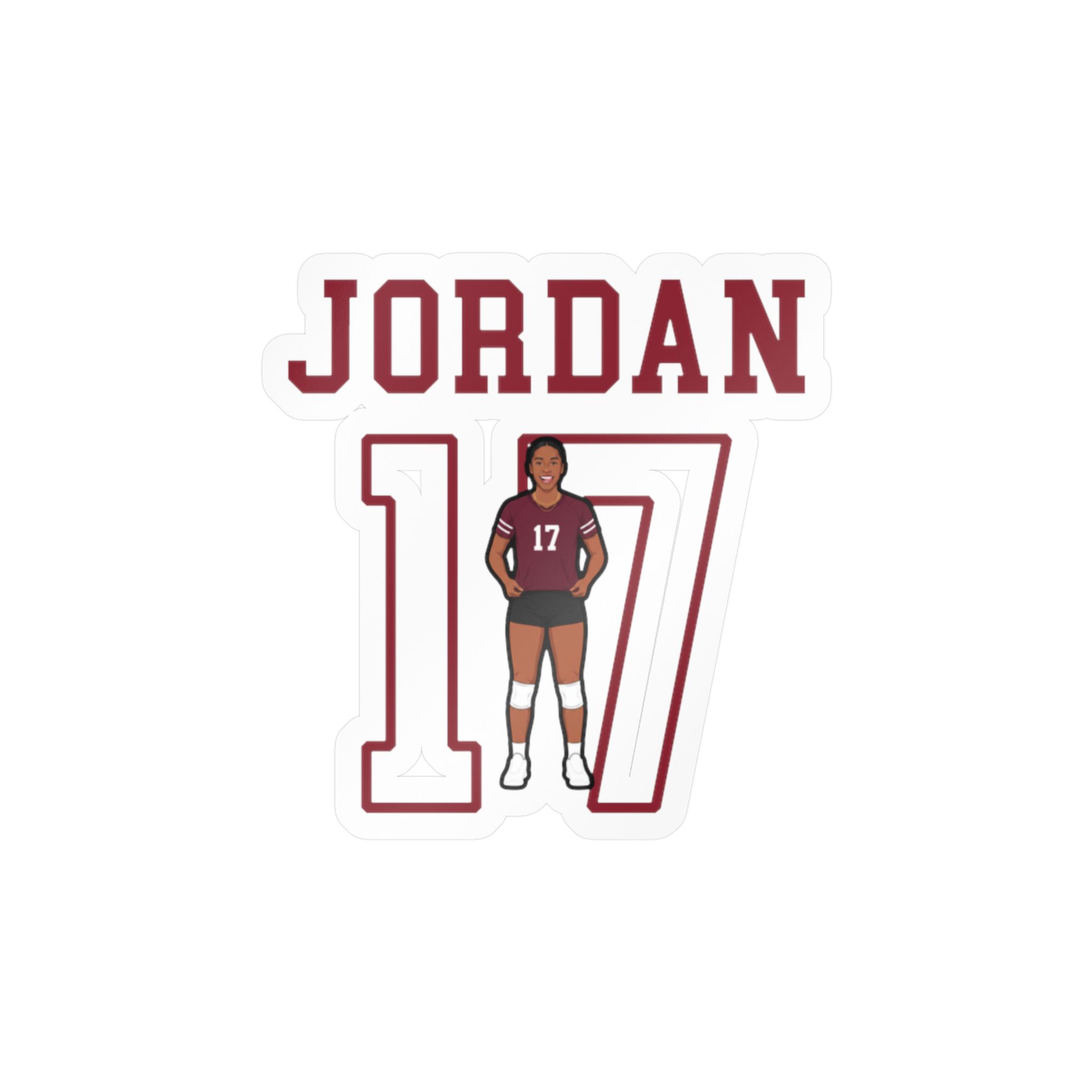 Vinyl Sticker — character_shirsey in Classic