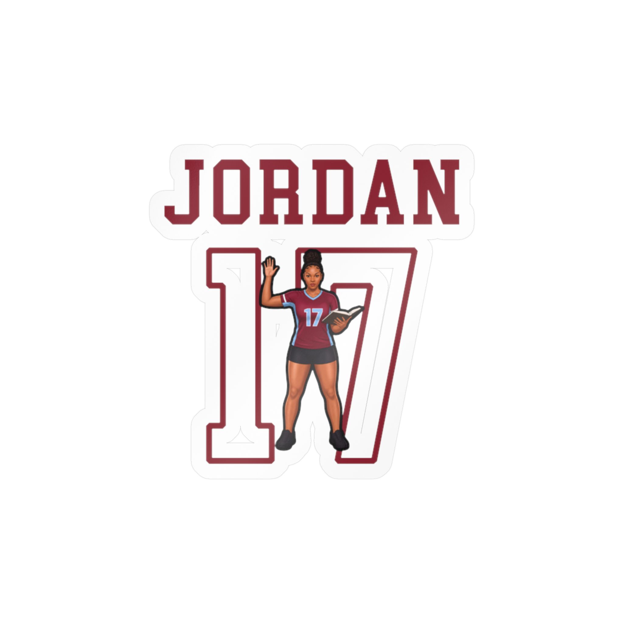 Vinyl Sticker — character_shirsey in Classic
