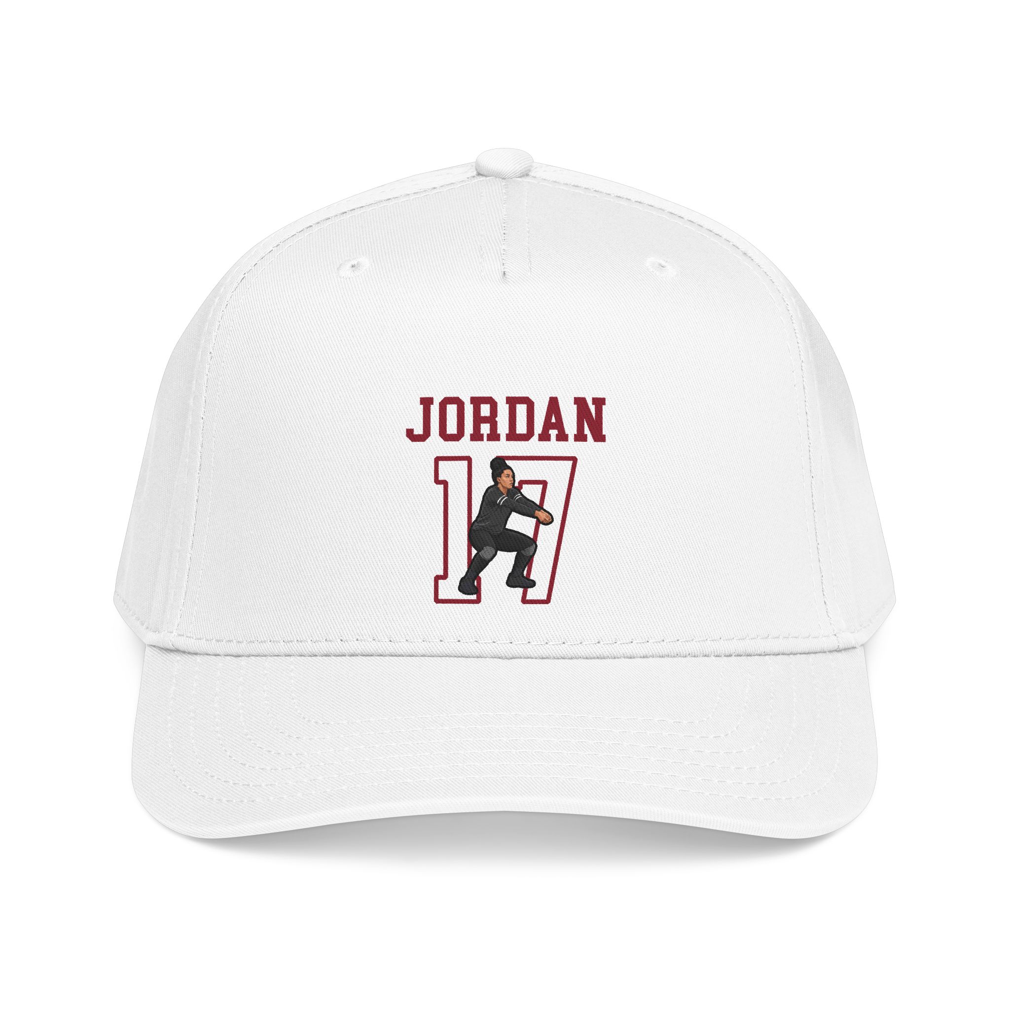 Baseball Cap — character_shirsey in White