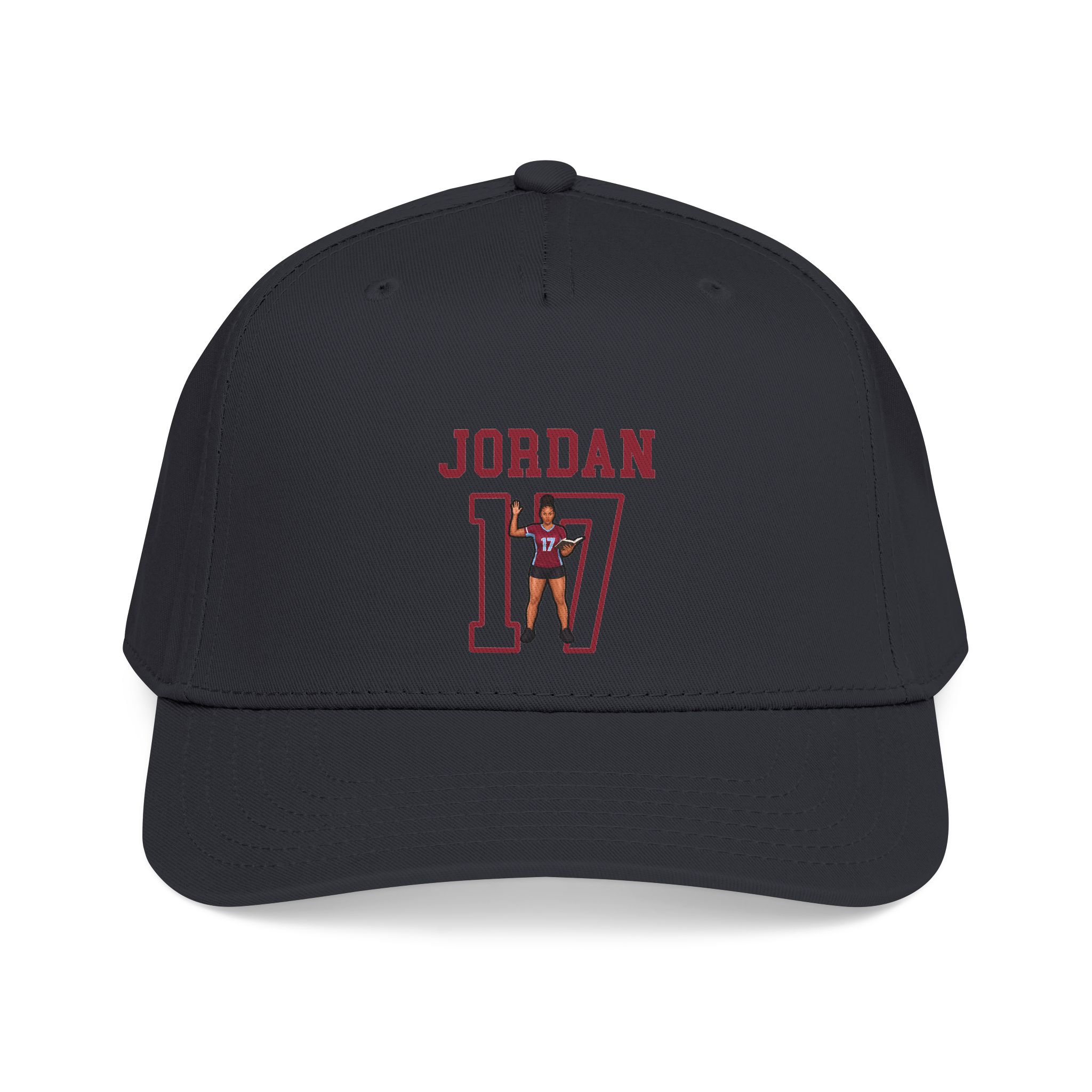 Baseball Cap — character_shirsey in Black