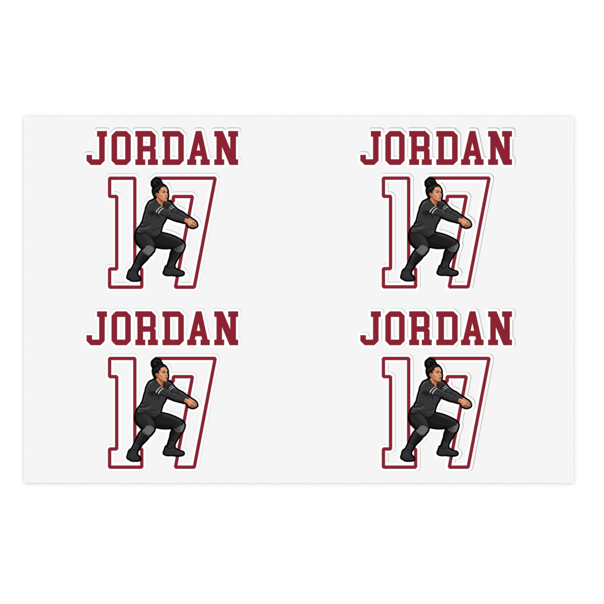 Sticker Sheet — character_shirsey in Classic