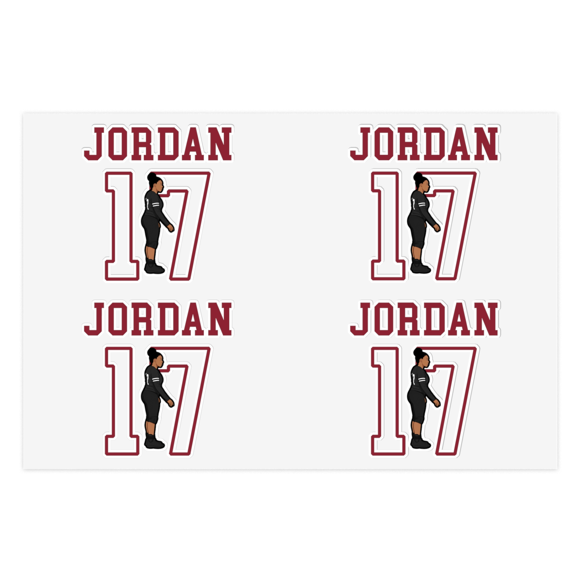 Sticker Sheet — character_shirsey in Classic