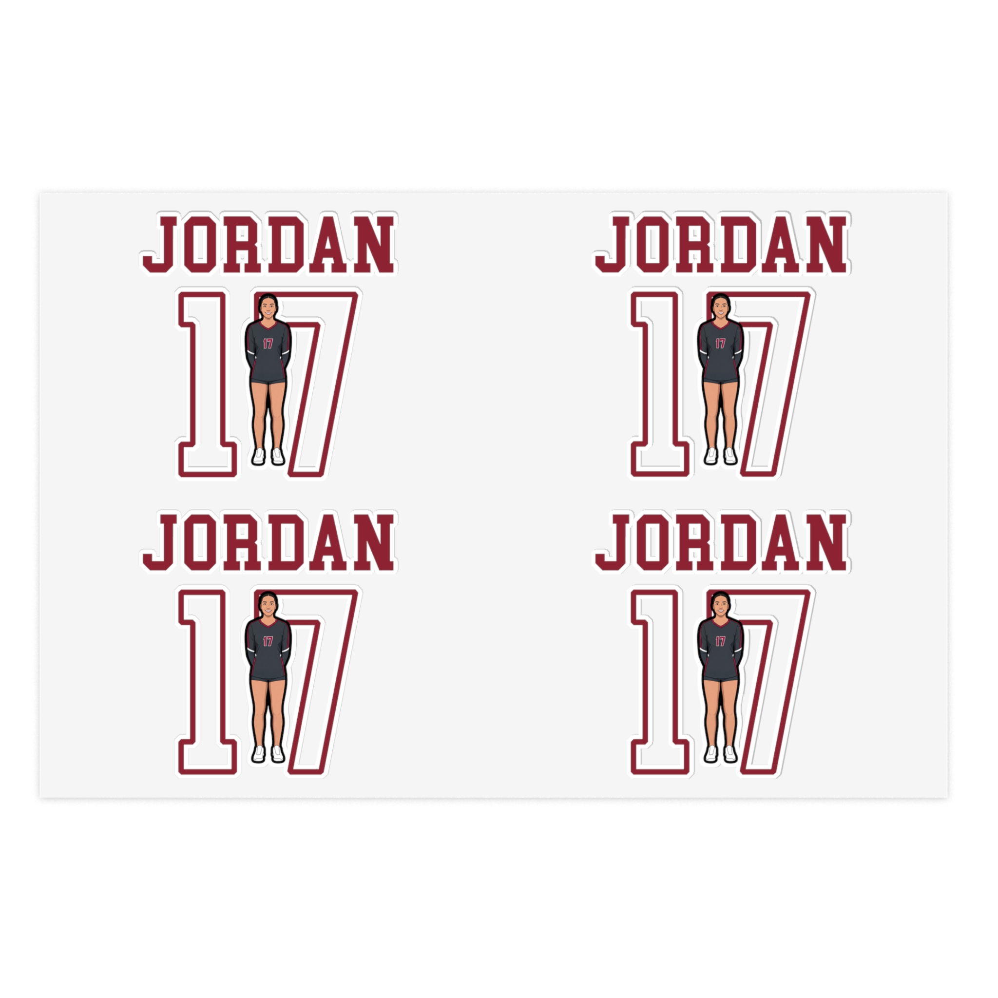 Sticker Sheet — character_shirsey in Classic