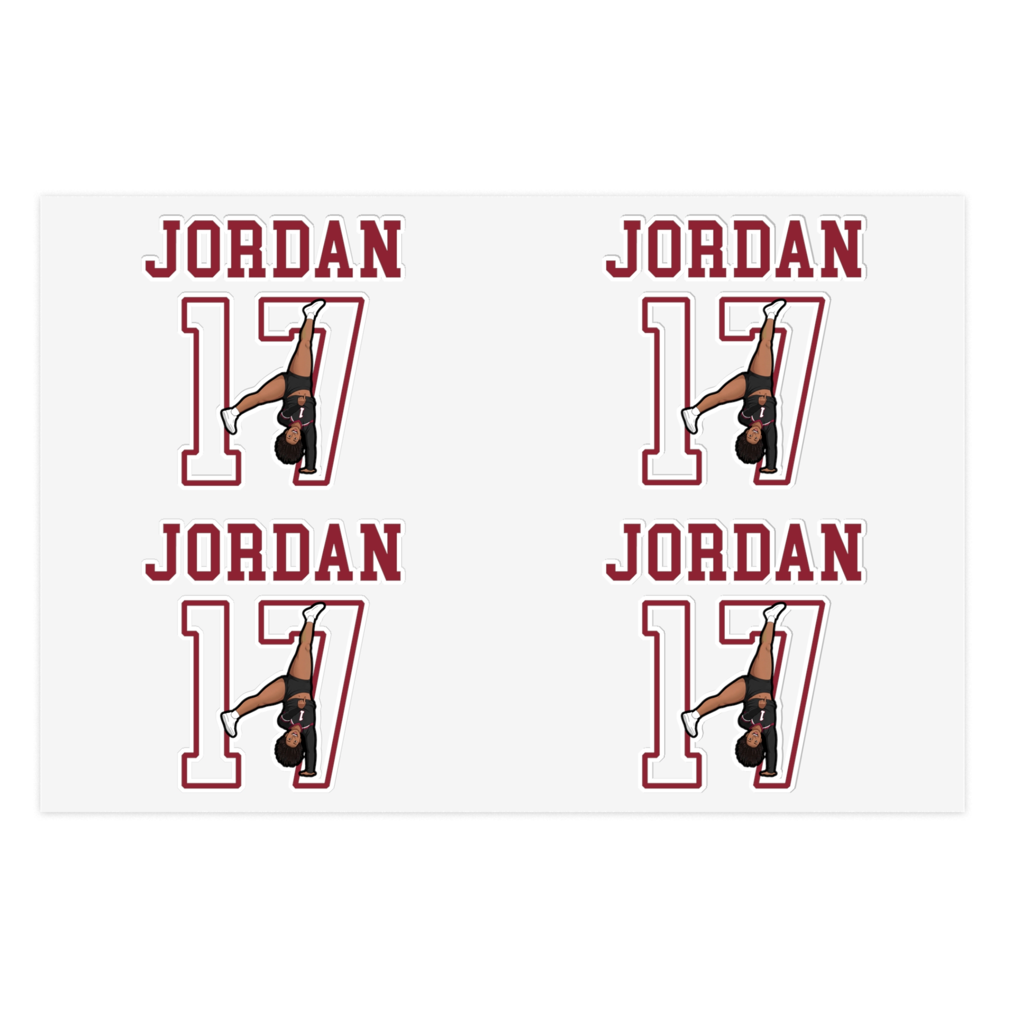 Sticker Sheet — character_shirsey in Classic