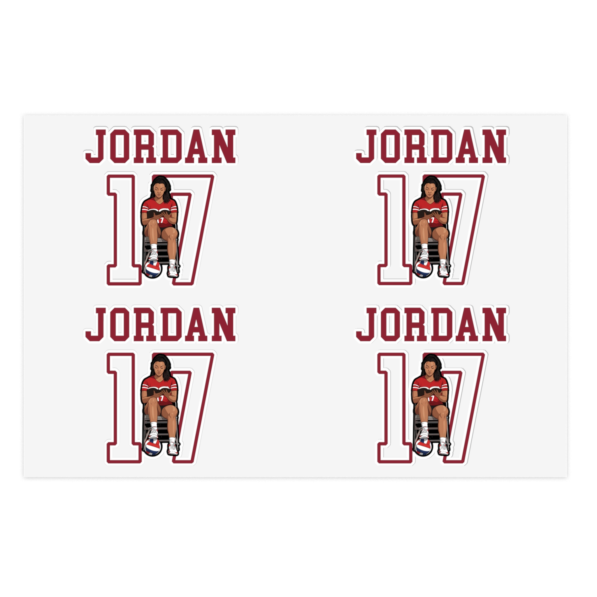 Sticker Sheet — character_shirsey in Classic