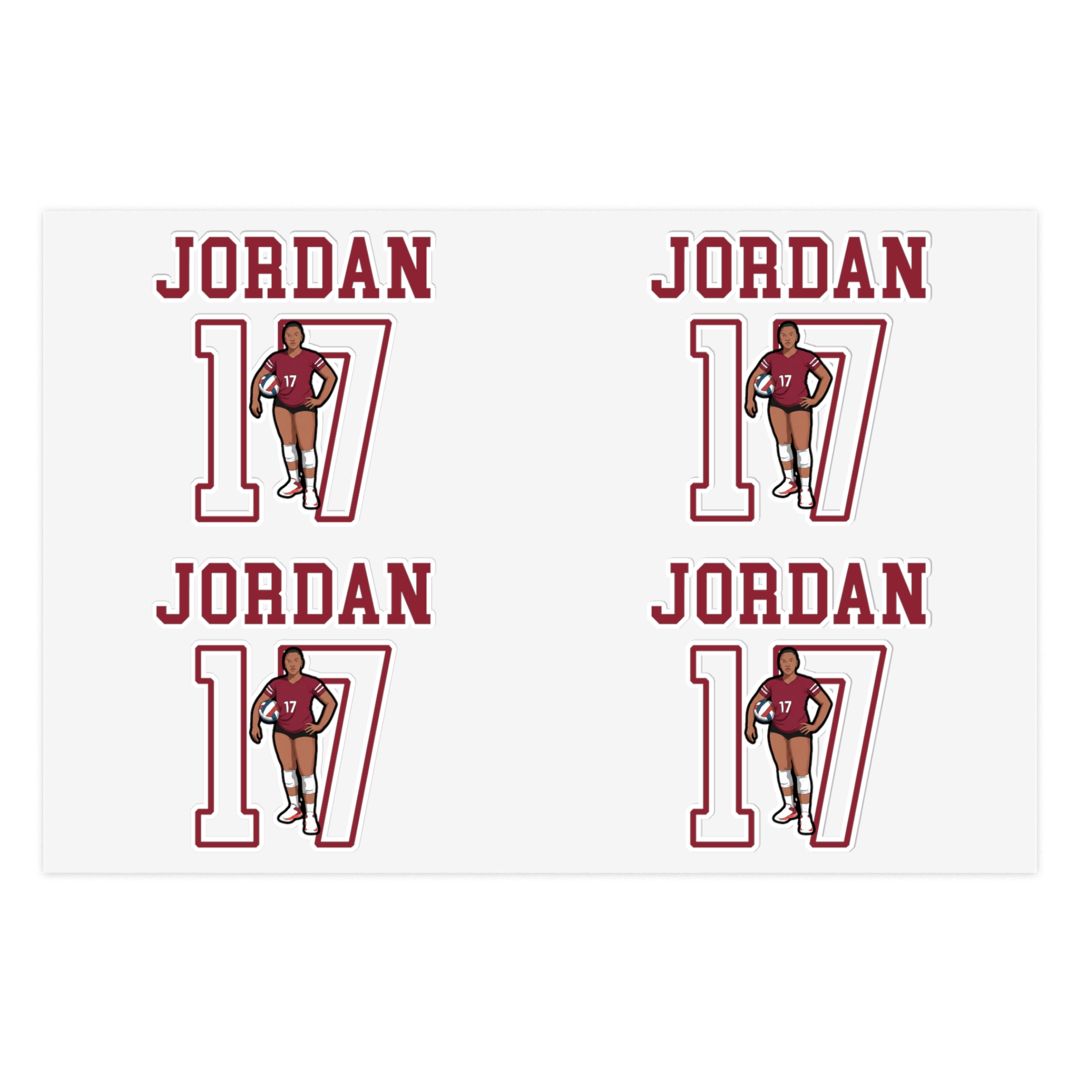 Sticker Sheet — character_shirsey in Classic