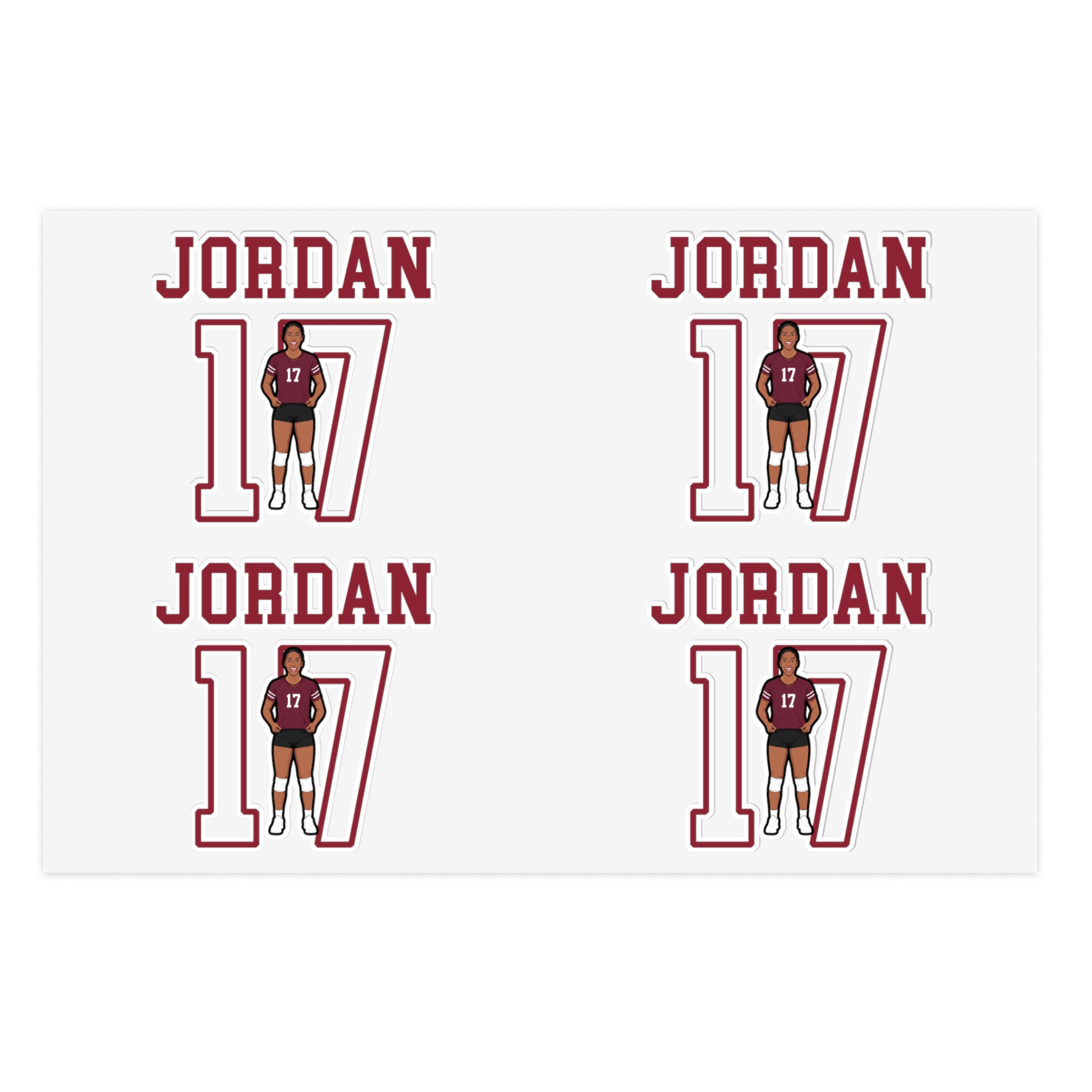 Sticker Sheet — character_shirsey in Classic