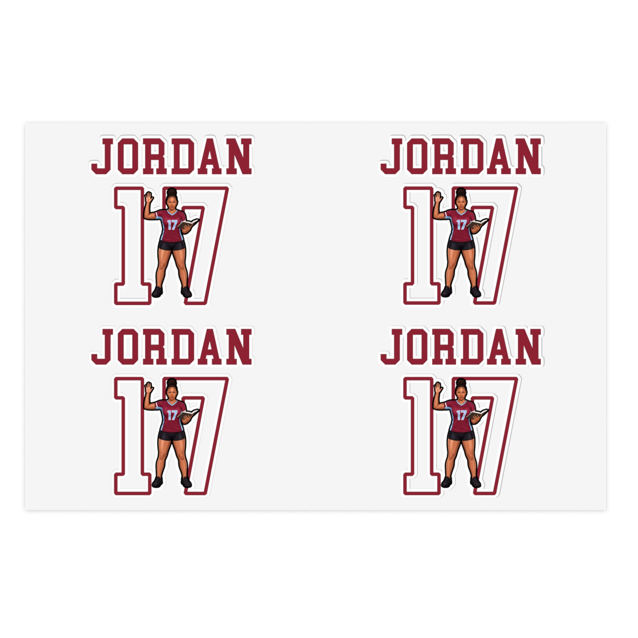 Sticker Sheet — character_shirsey in Classic