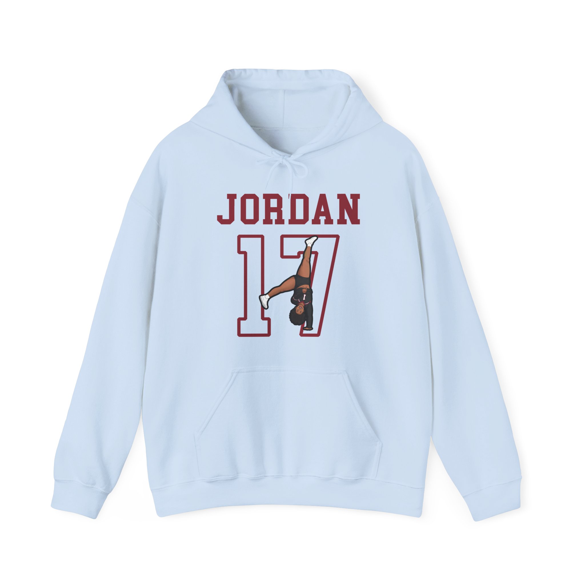 Hoodie — character_shirsey in Light Blue