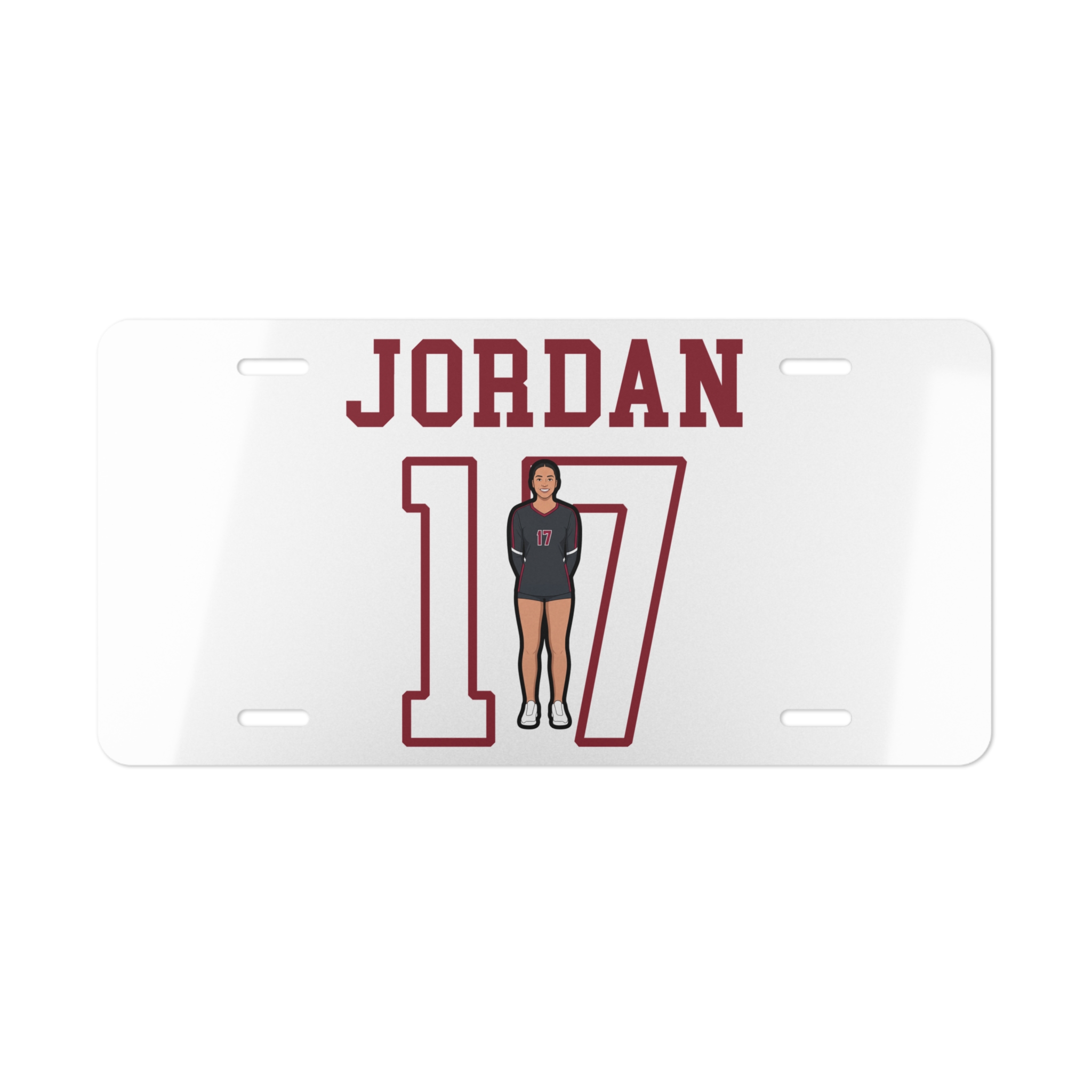 License Plate — character_shirsey in Classic