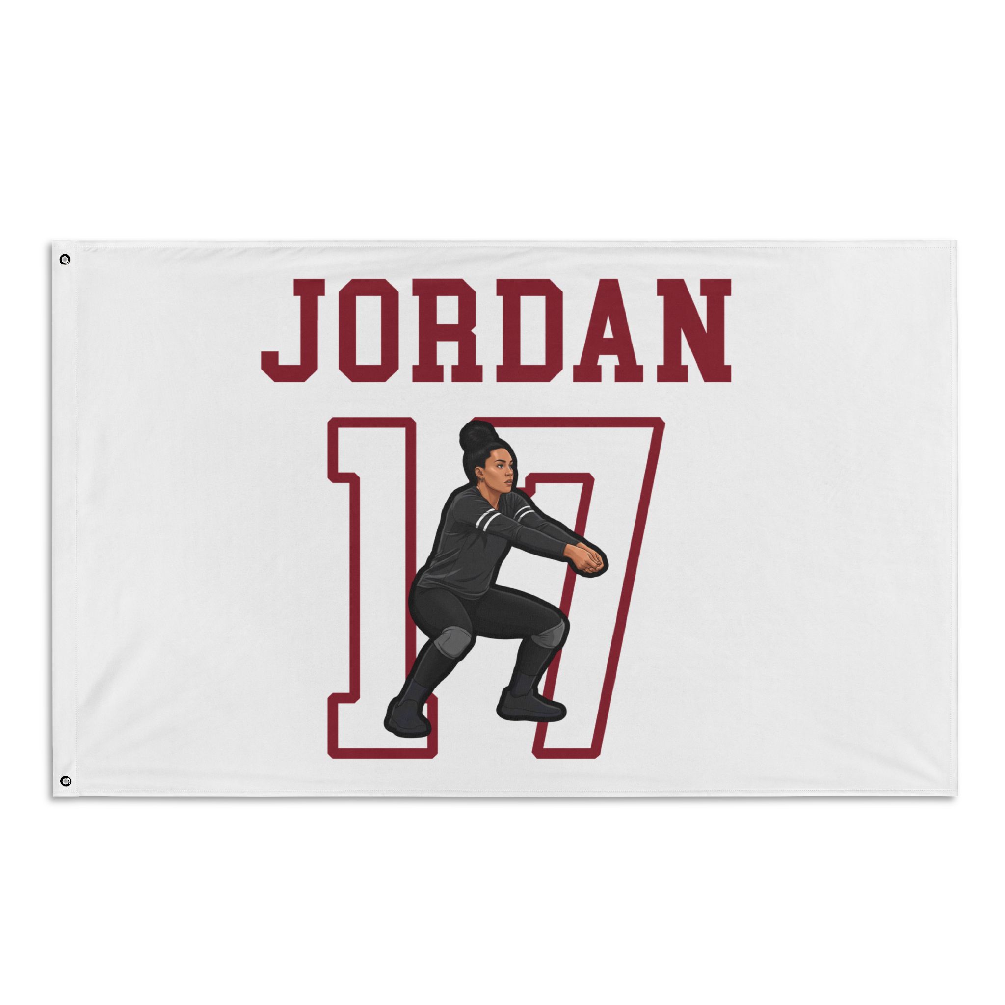 Flag (35 × 56 in) — character_shirsey in Classic