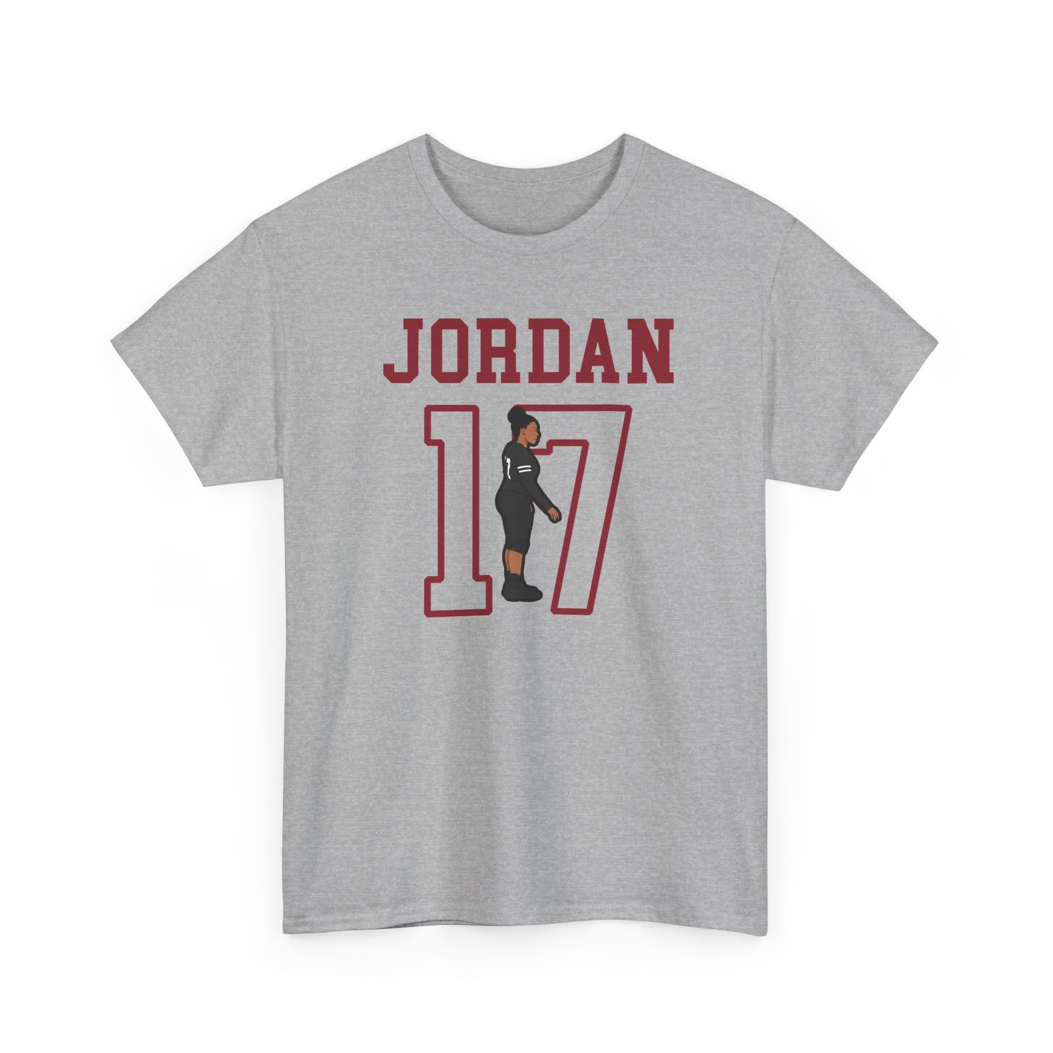 Tee — character_shirsey in Grey