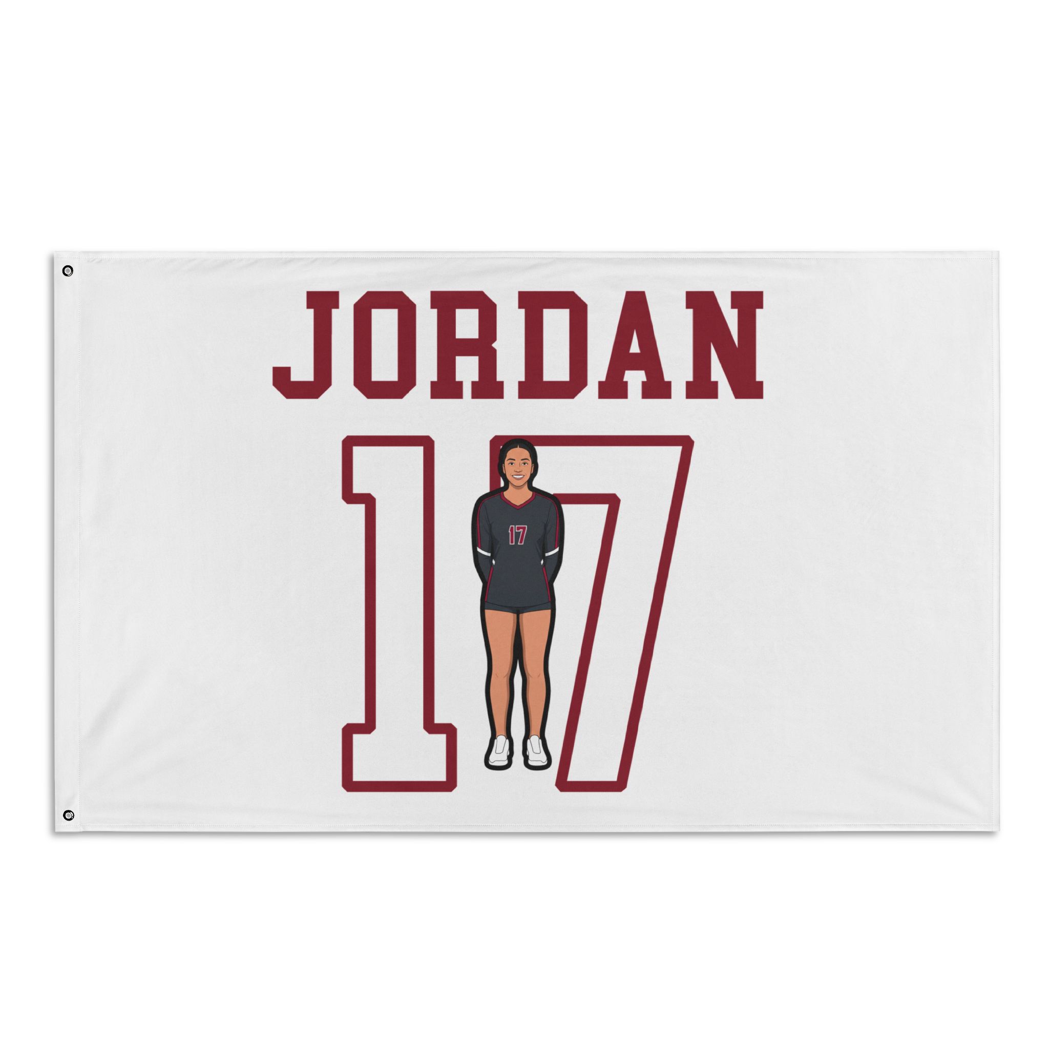 Flag (35 × 56 in) — character_shirsey in Classic