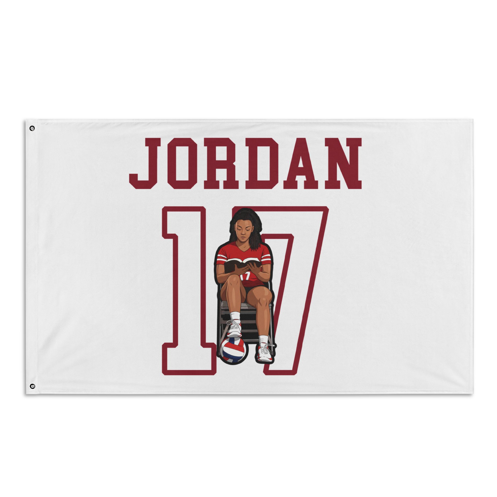 Flag (35 × 56 in) — character_shirsey in Classic
