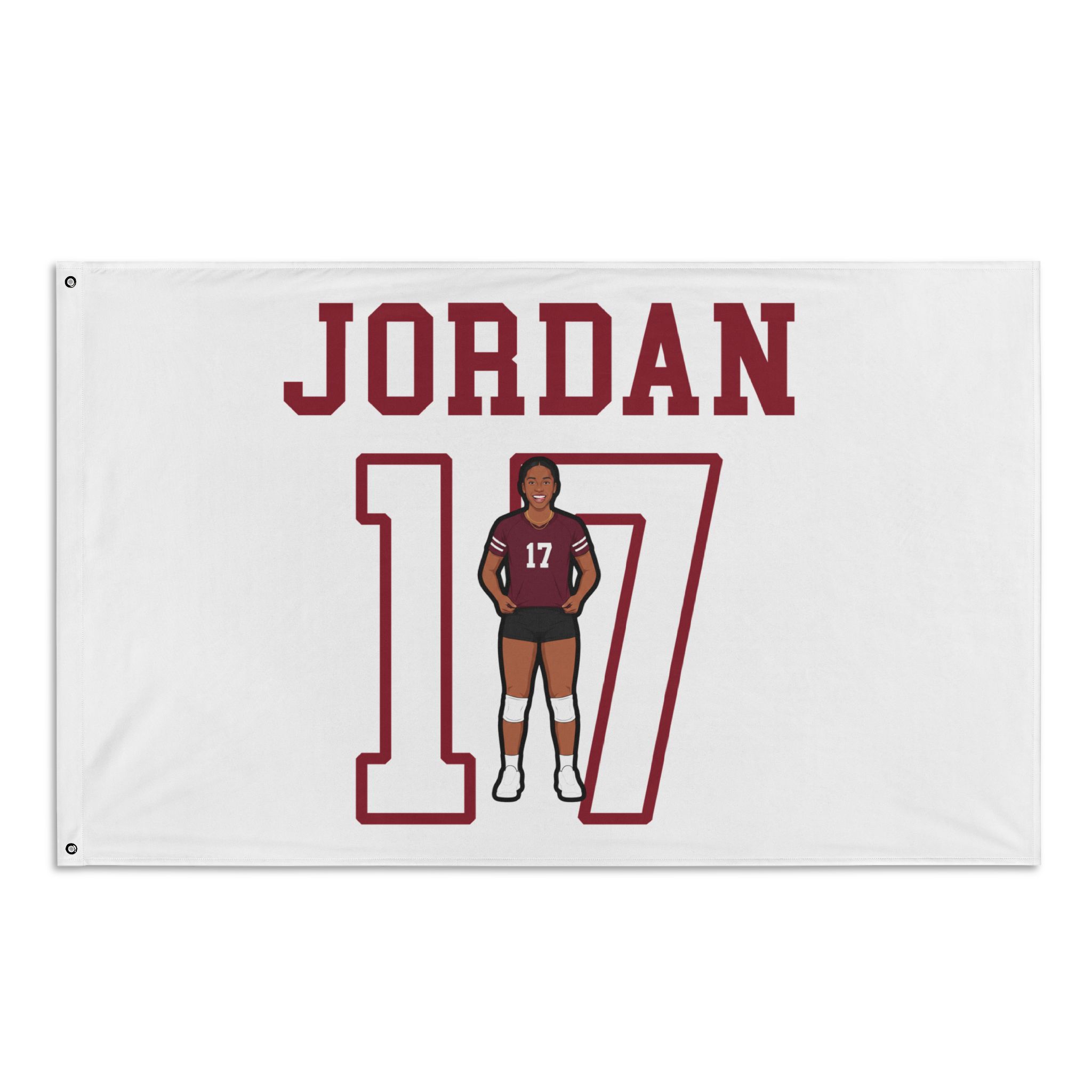 Flag (35 × 56 in) — character_shirsey in Classic