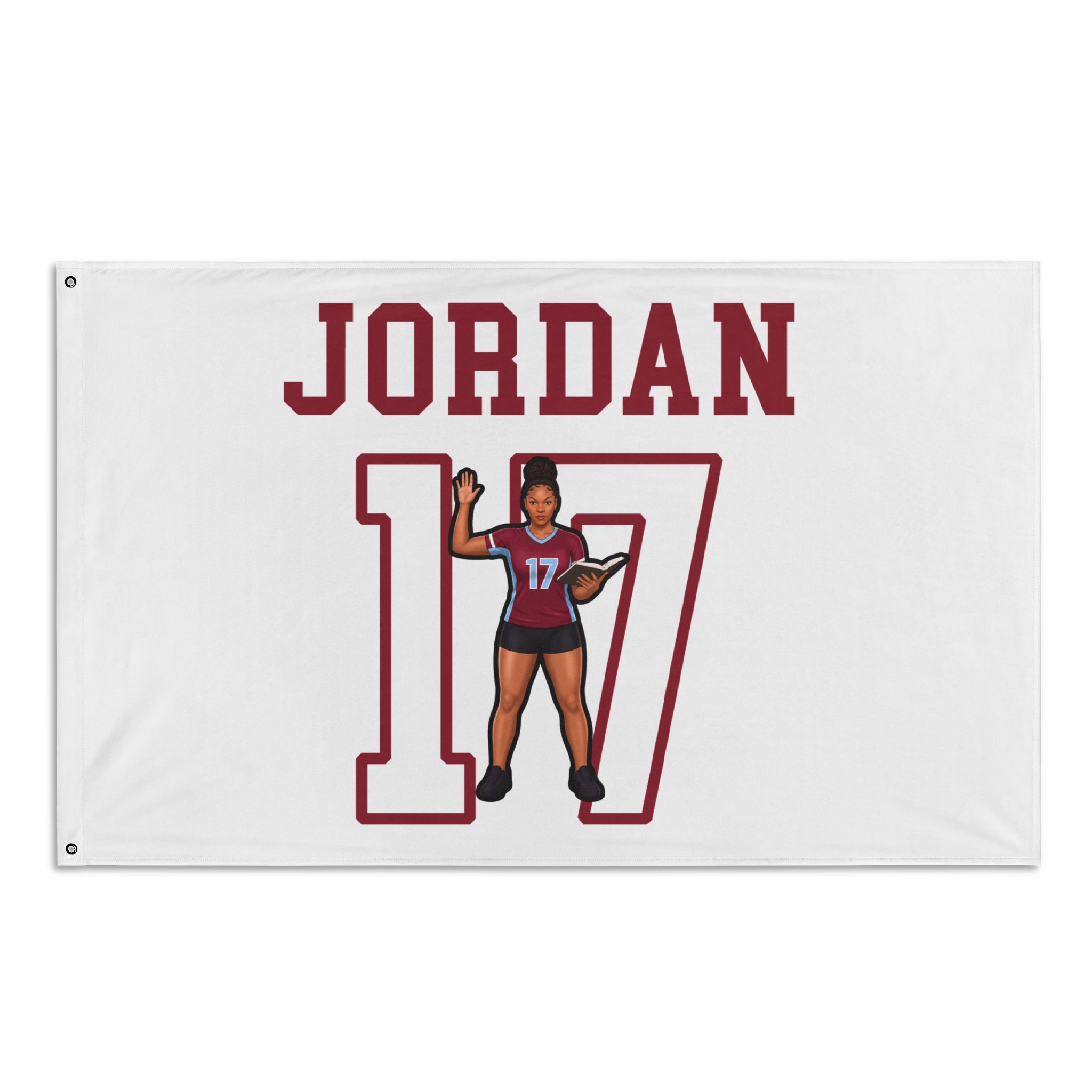 Flag (35 × 56 in) — character_shirsey in Classic
