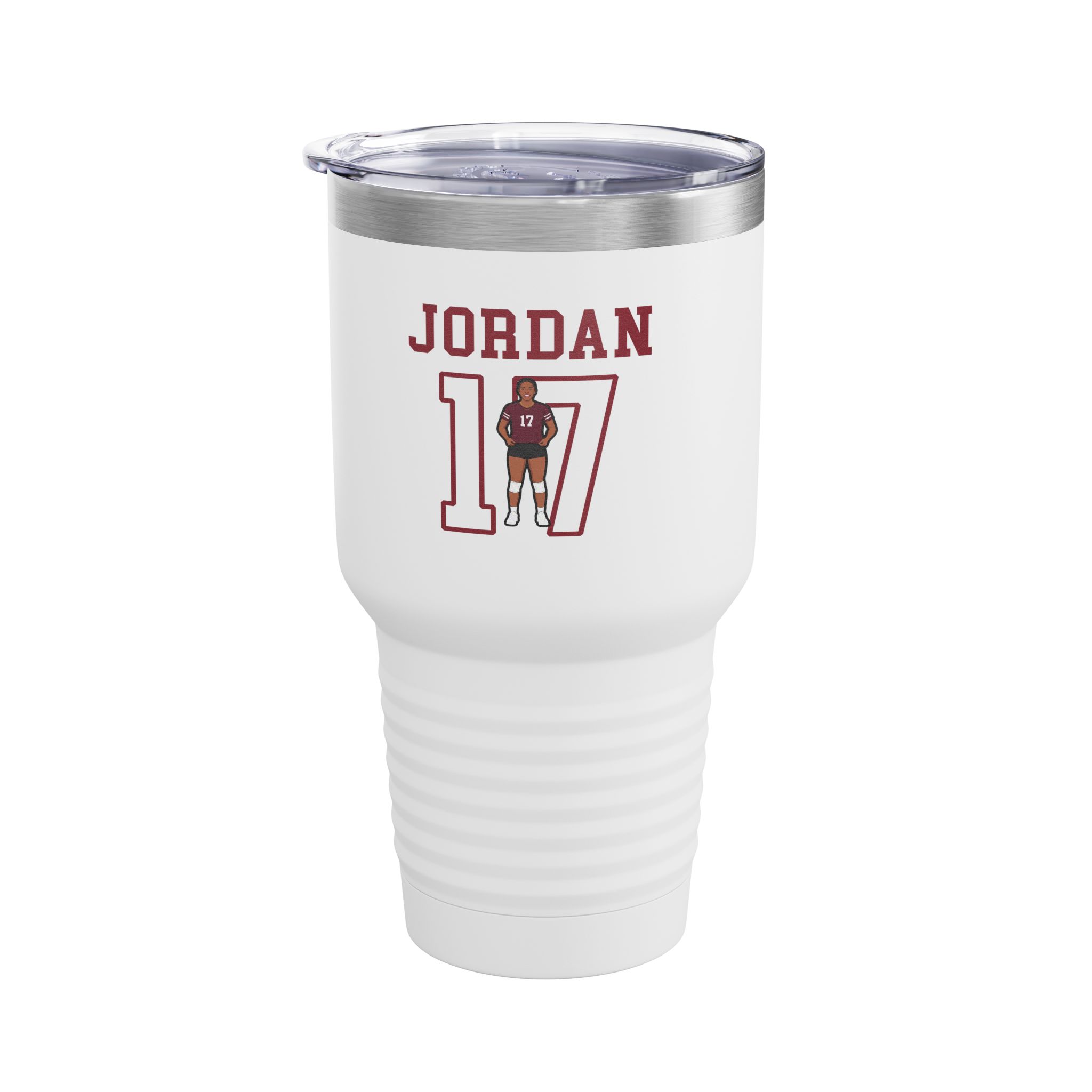 30oz Tumbler — character_shirsey in White