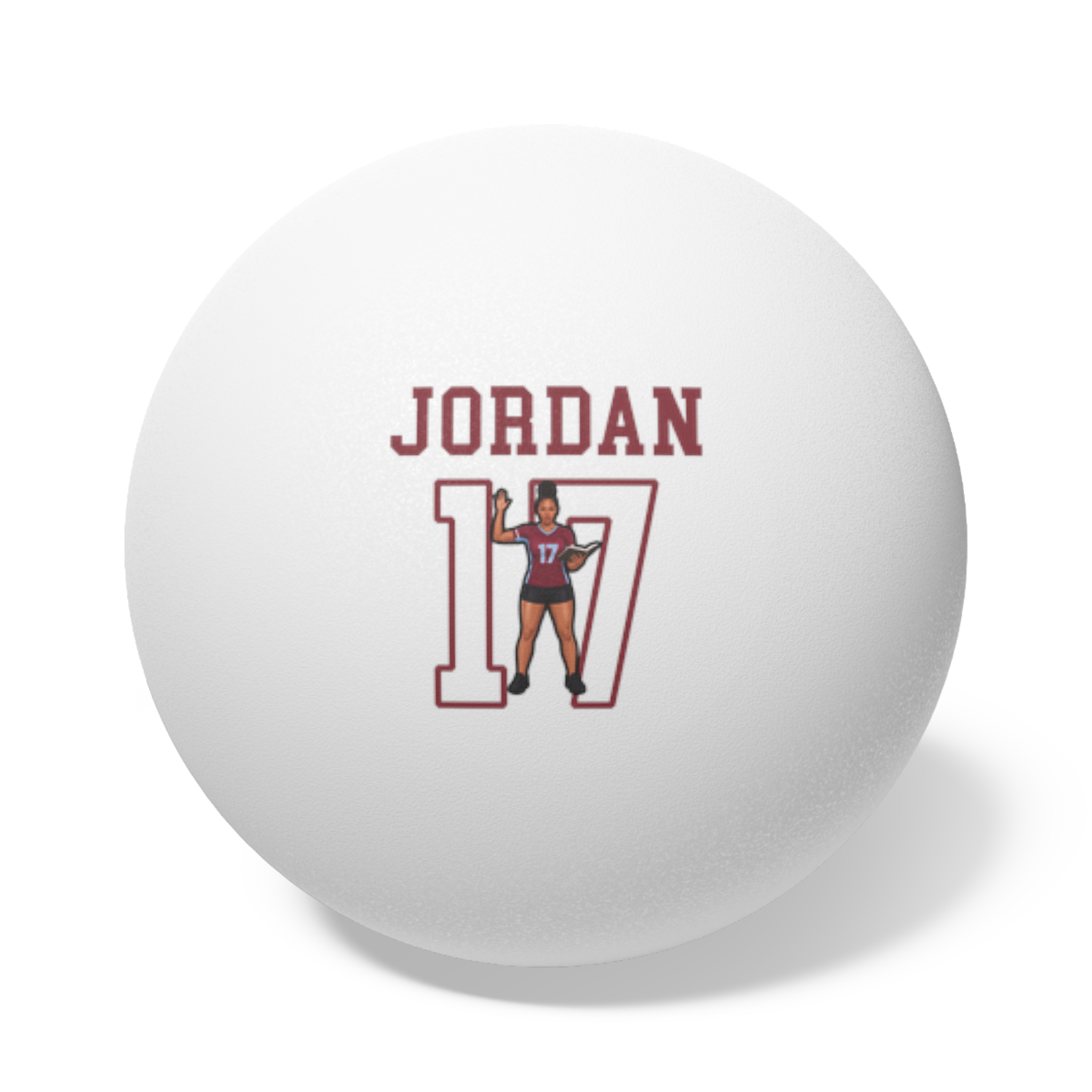 Ping Pong Balls, 6 pcs — character_shirsey in White