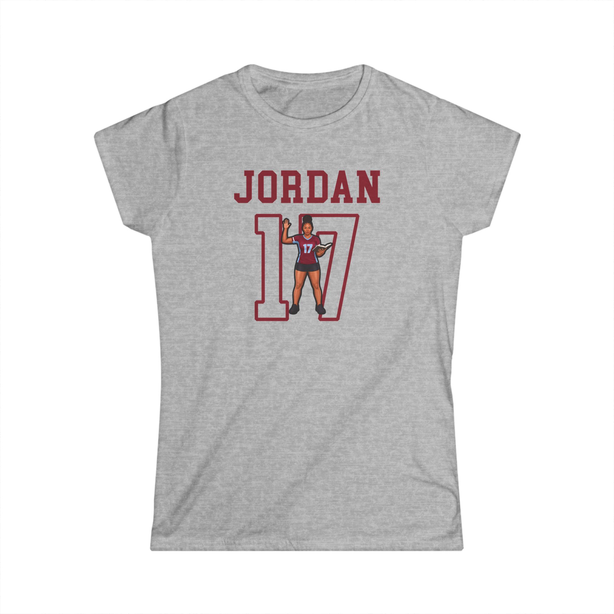 Women's Softstyle Tee — character_shirsey in Grey