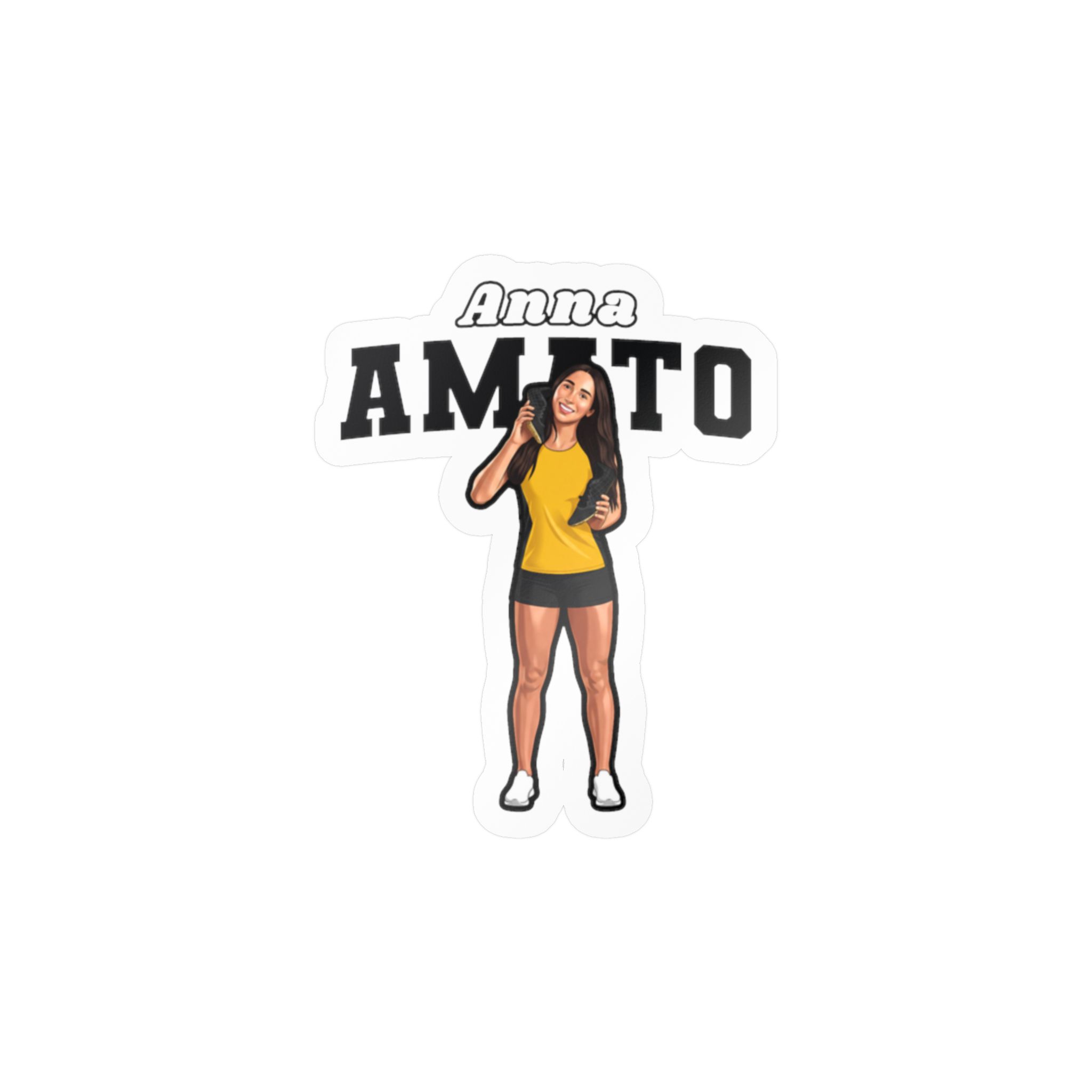 Vinyl Sticker — character_name_arch in Classic