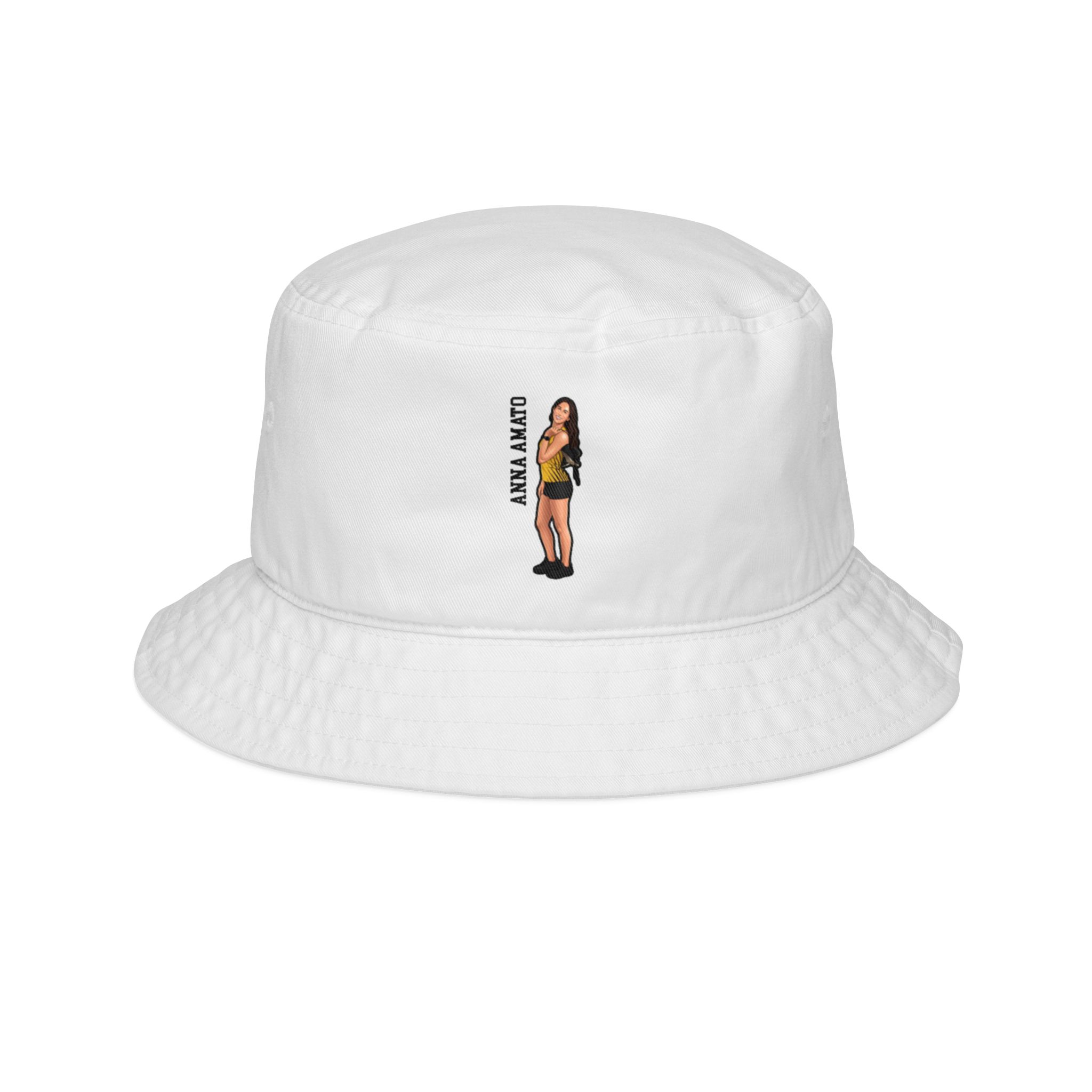 Bucket Hat — character_name_vertical in White