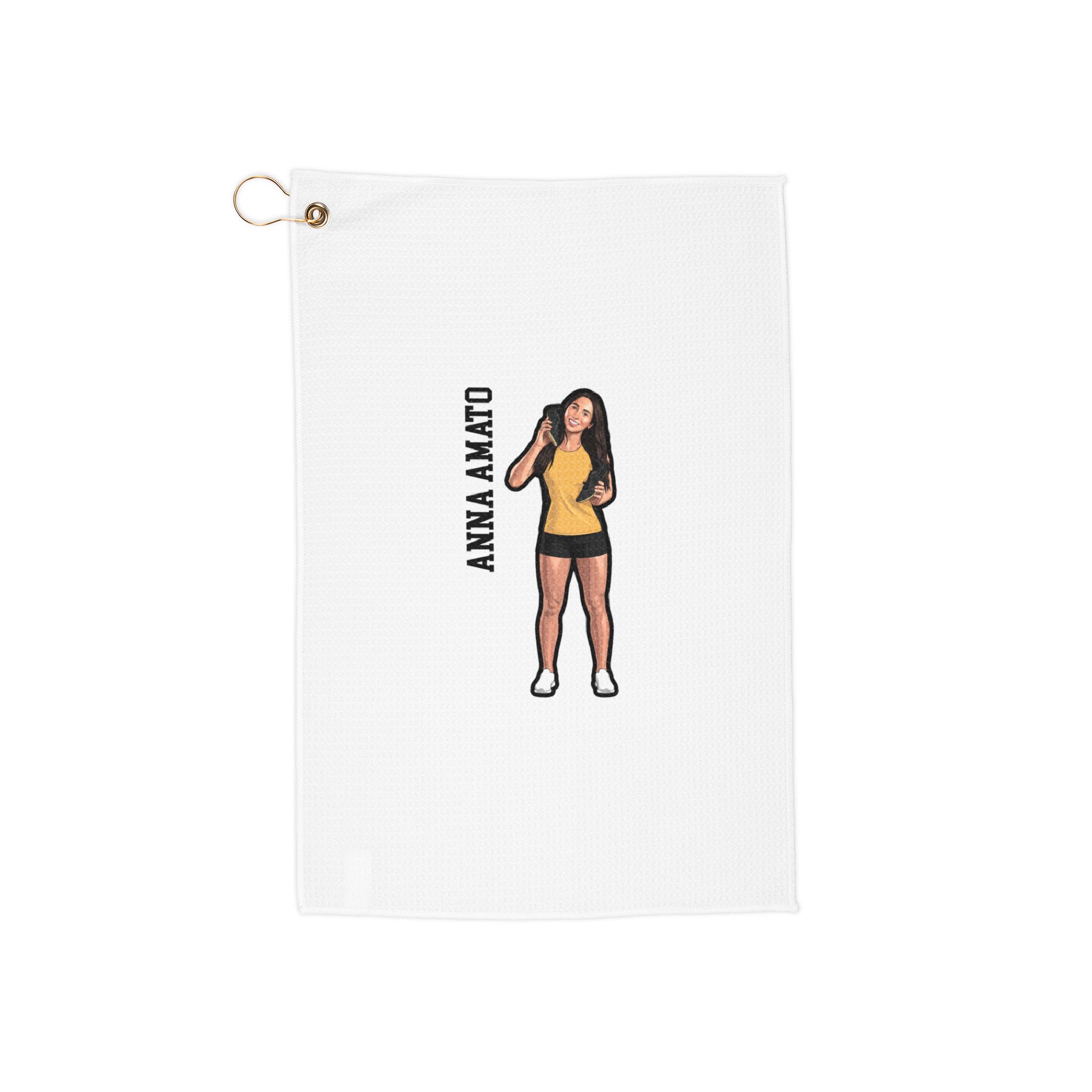 Golf Towel — character_name_vertical in Classic