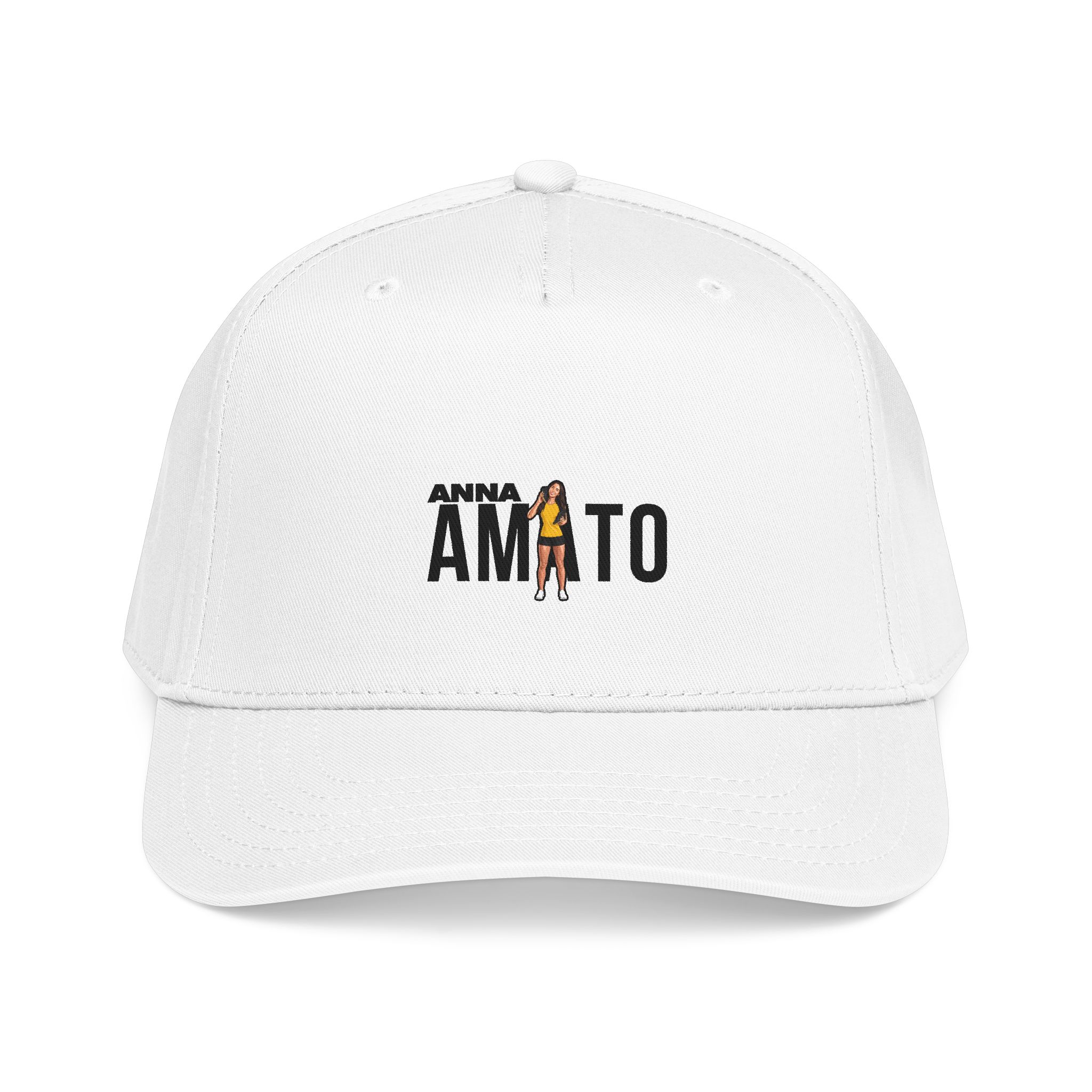 Baseball Cap — character_player_name in White