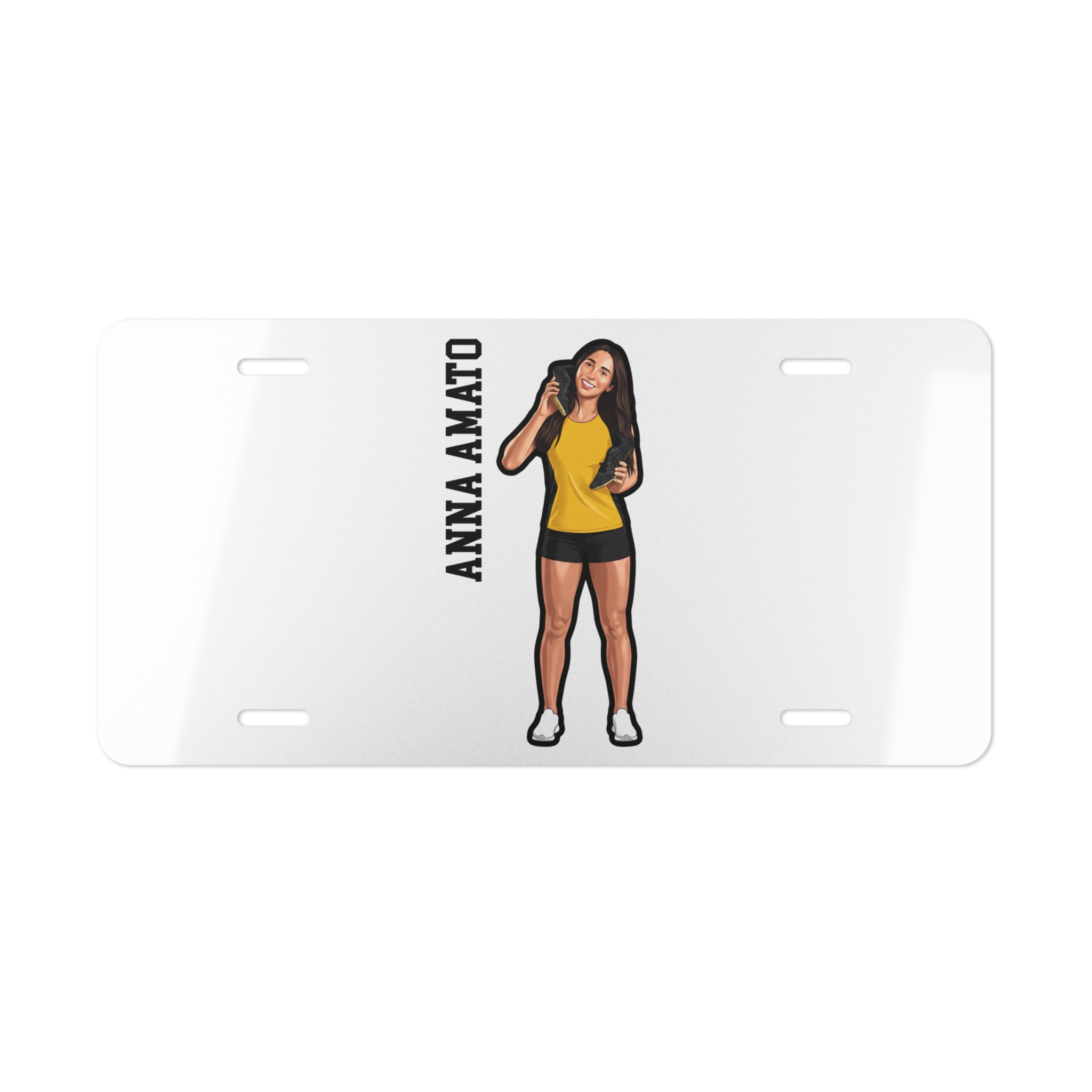 License Plate — character_name_vertical in Classic