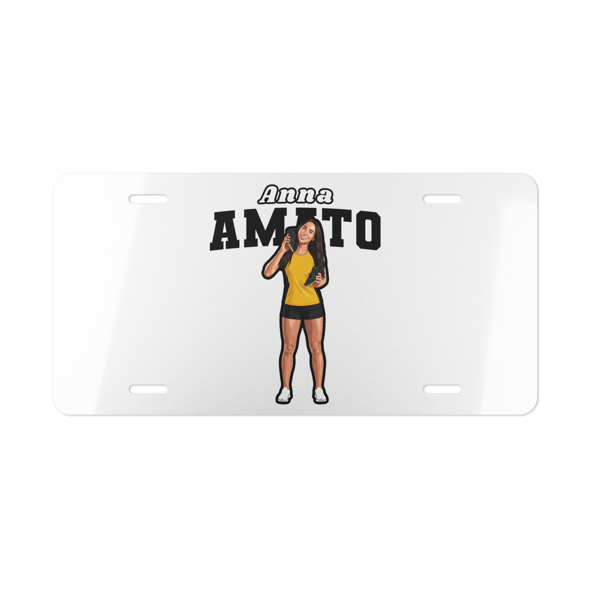 License Plate — character_name_arch in Classic