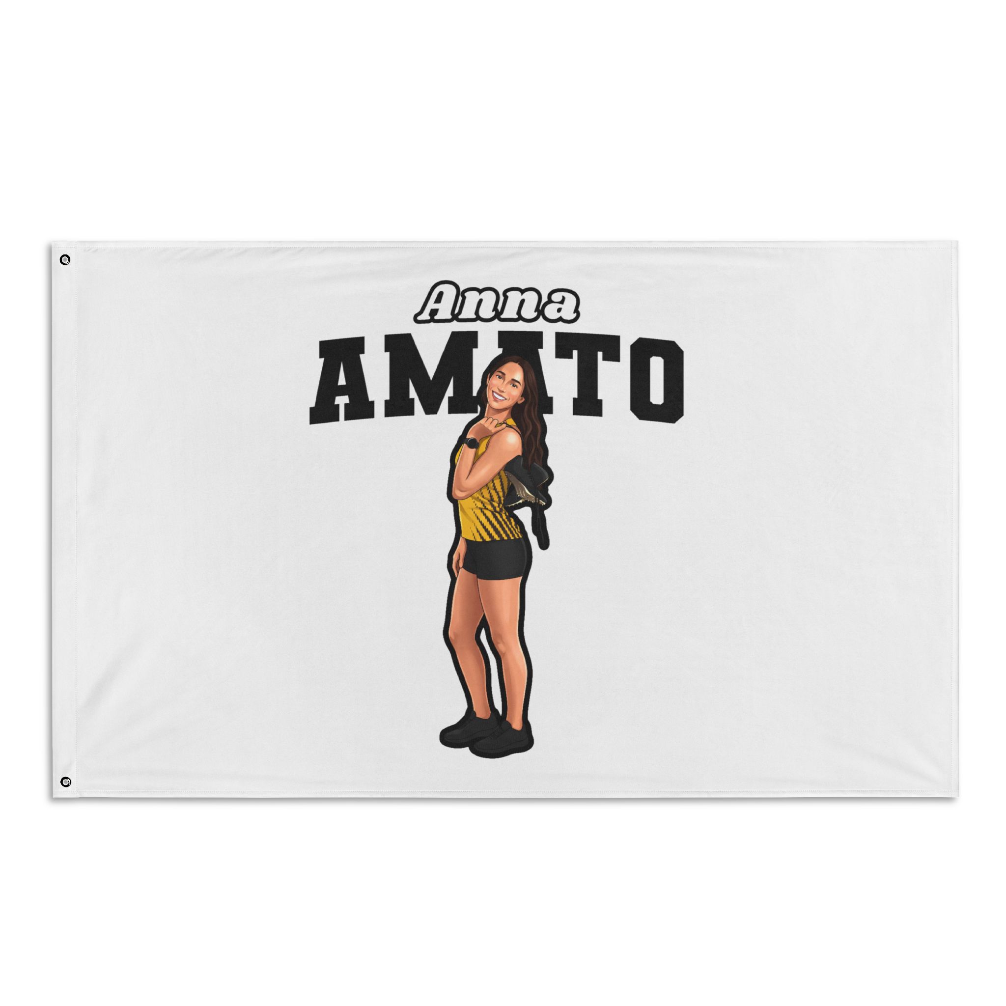 Flag (35 × 56 in) — character_name_arch in Classic