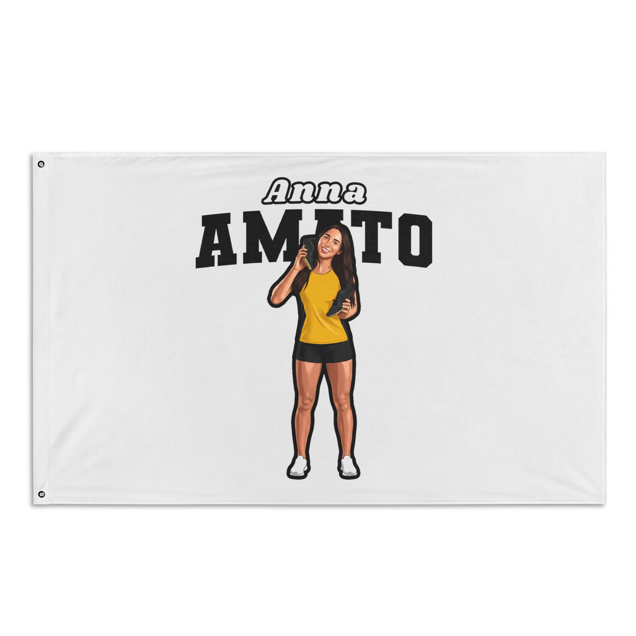 Flag (35 × 56 in) — character_name_arch in Classic