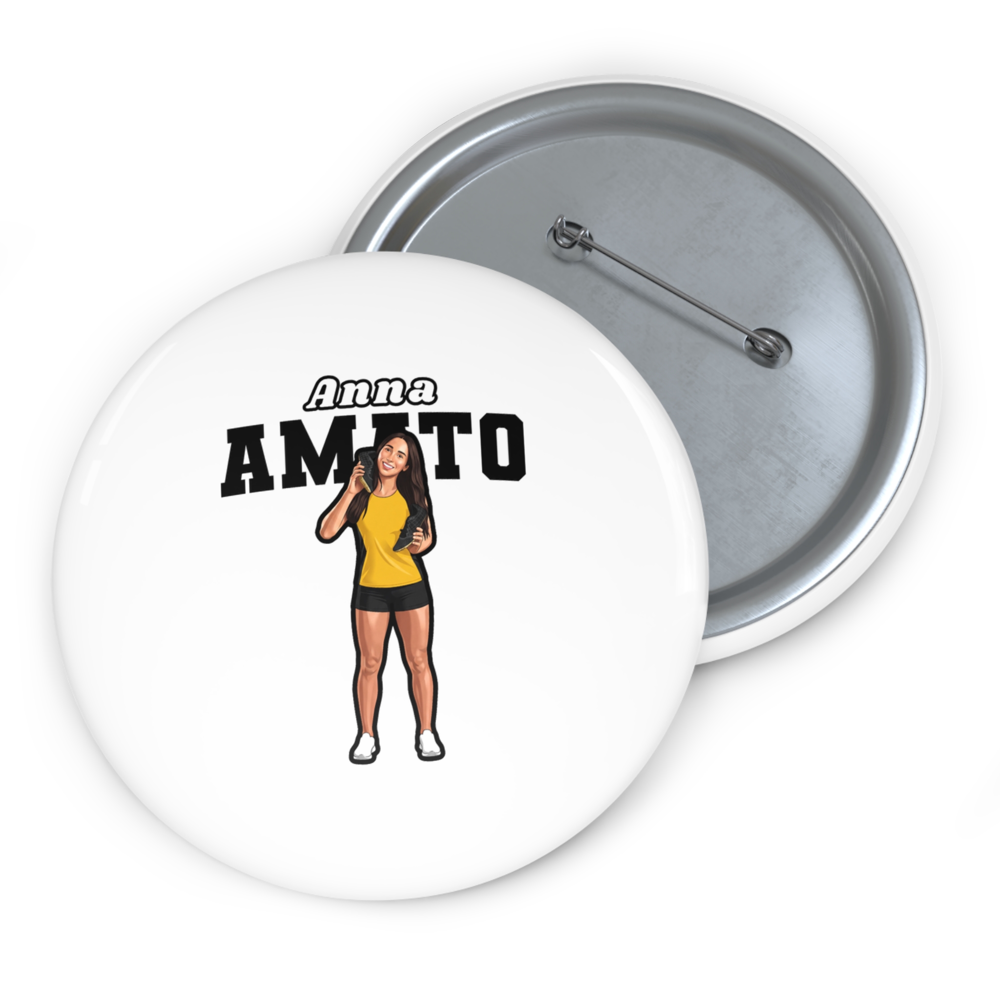 Game Day Pin — character_name_arch in Classic