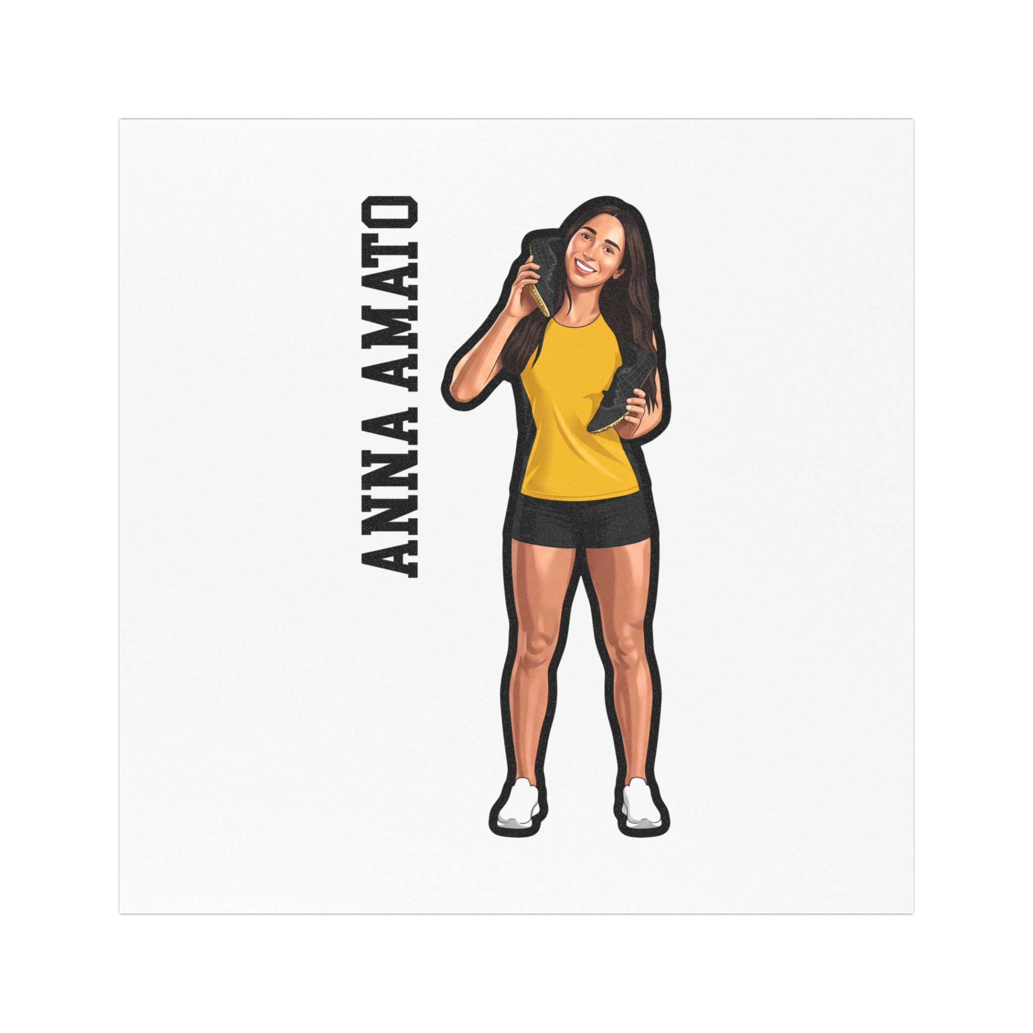 Car Magnets — character_name_vertical in Classic
