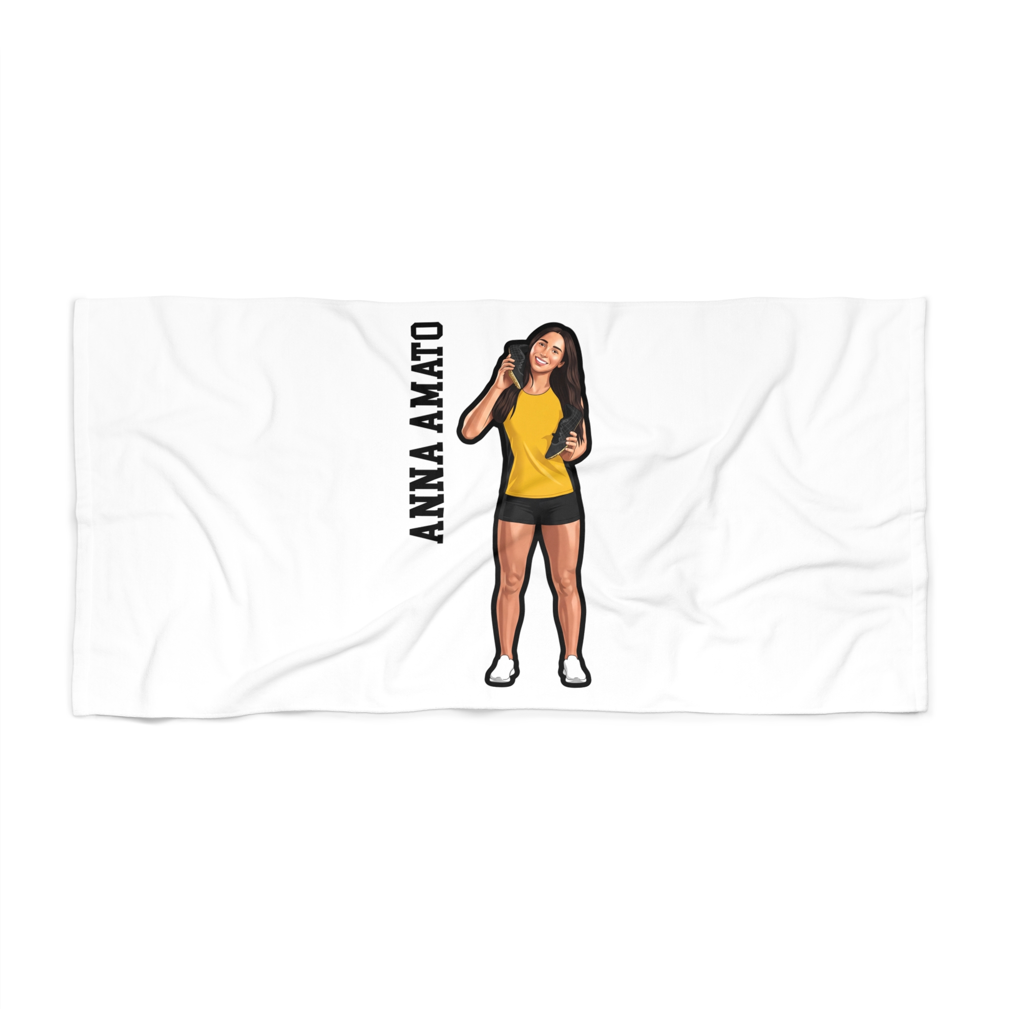 Beach Towel — character_name_vertical in Classic