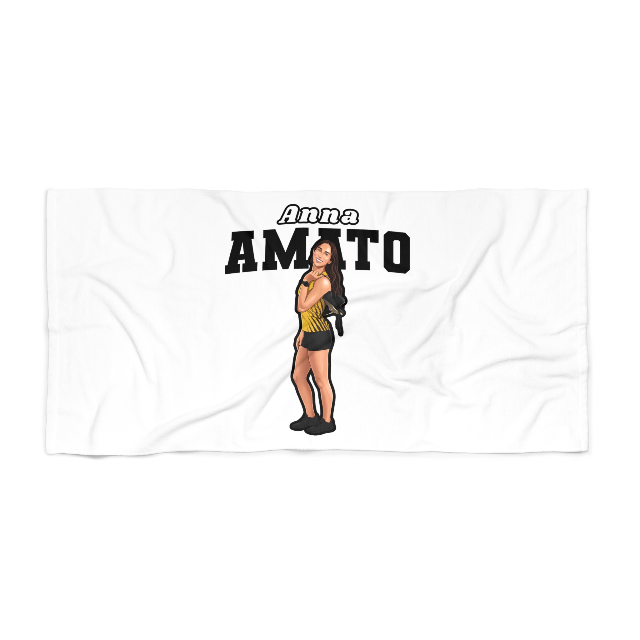 Beach Towel — character_name_arch in Classic