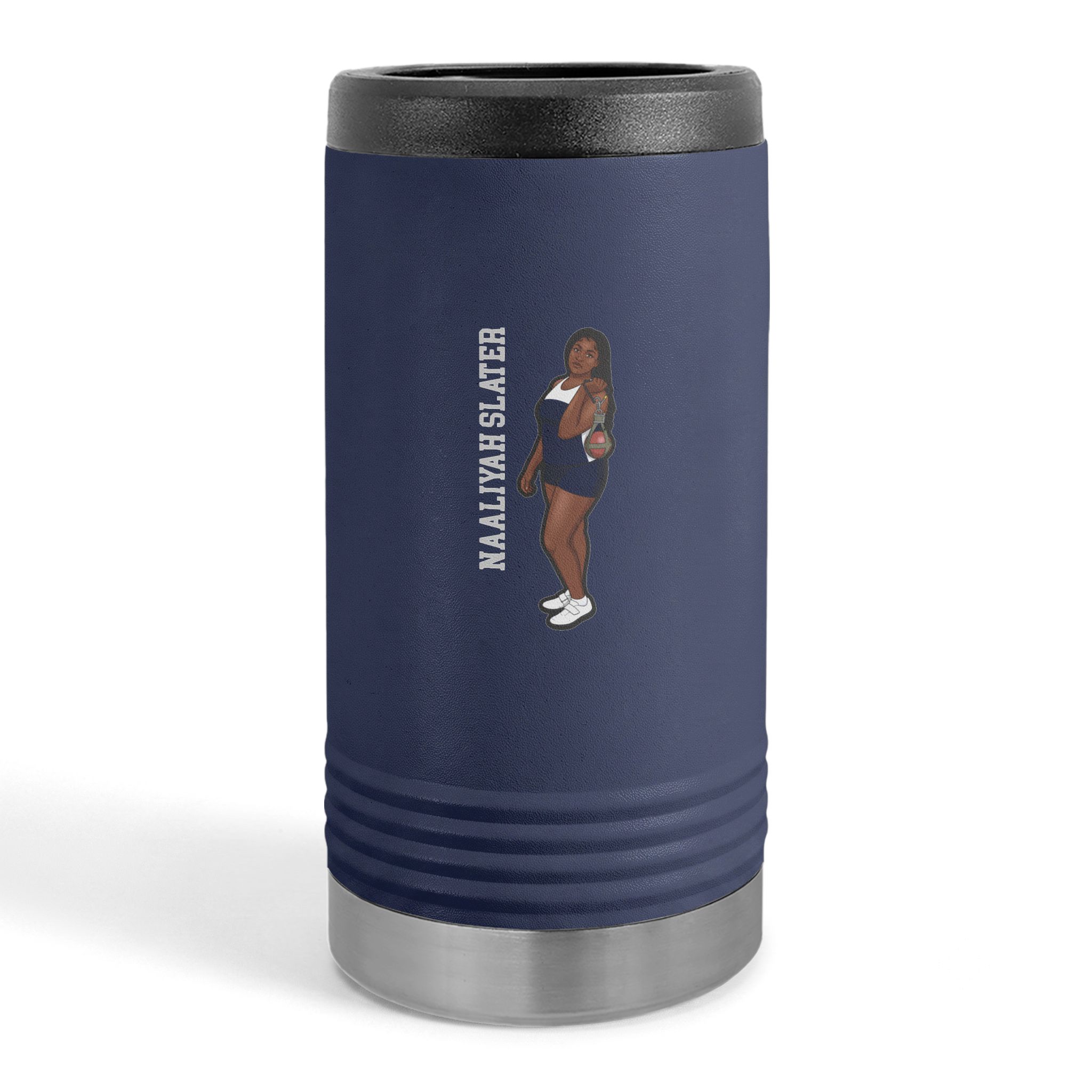 Slim Stainless Can Cooler