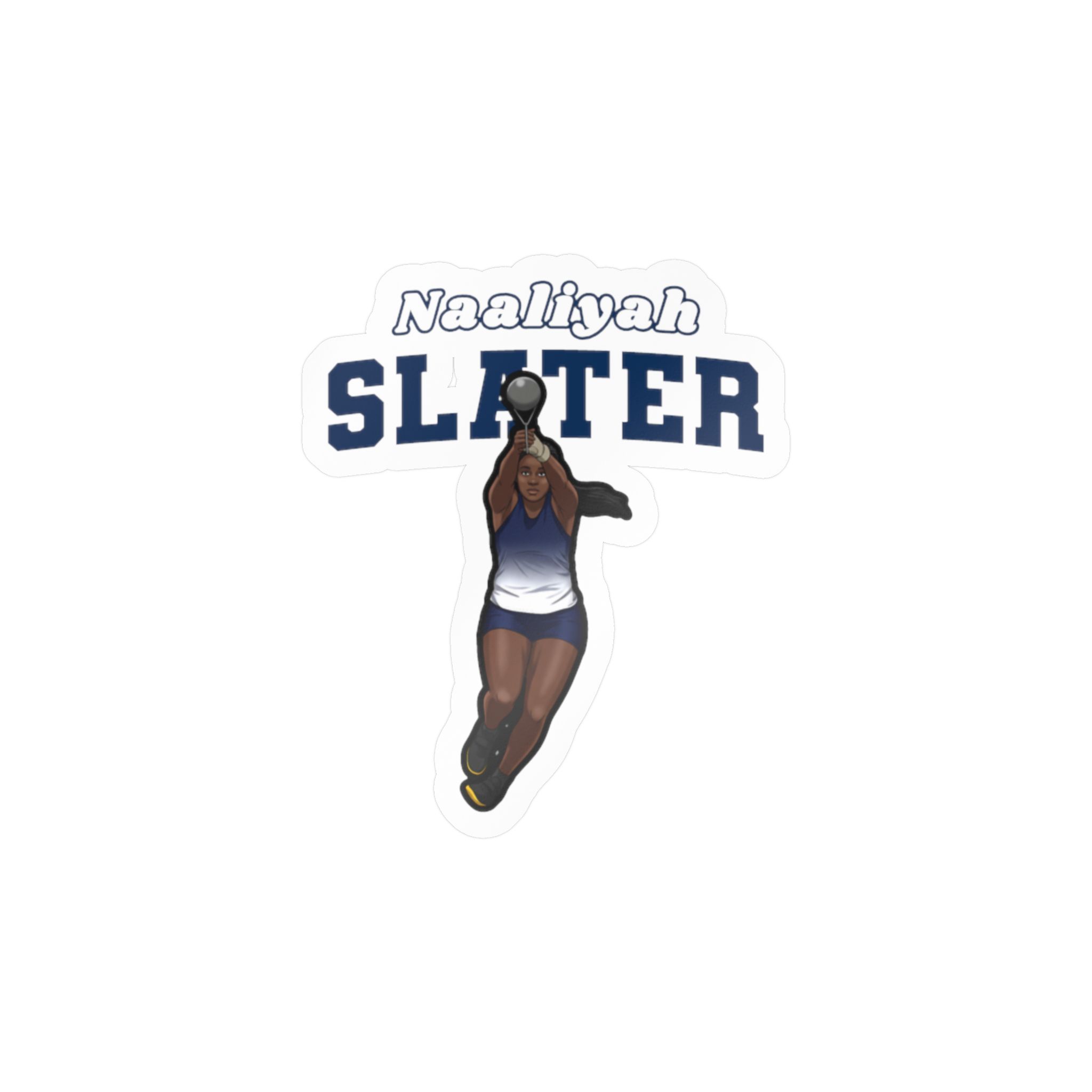 Vinyl Sticker — character_name_arch in Classic