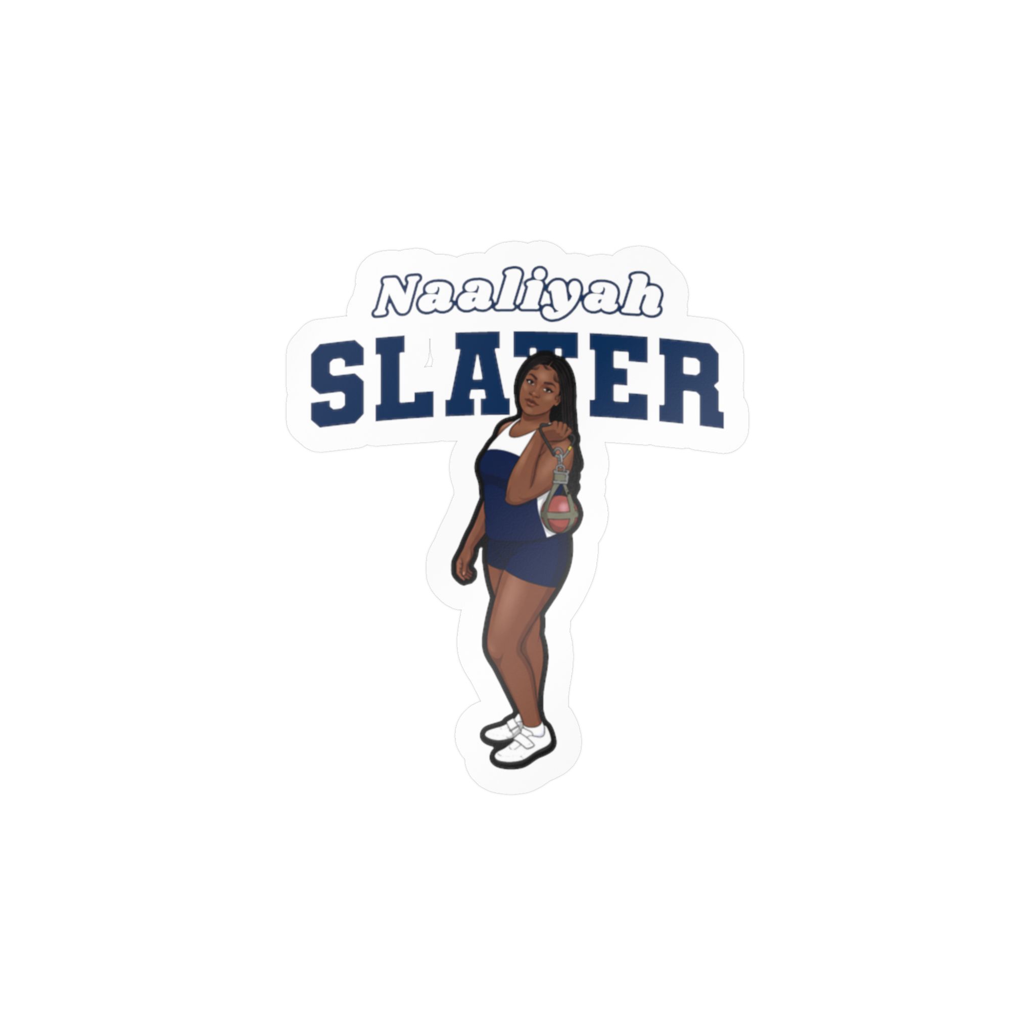 Vinyl Sticker — character_name_arch in Classic