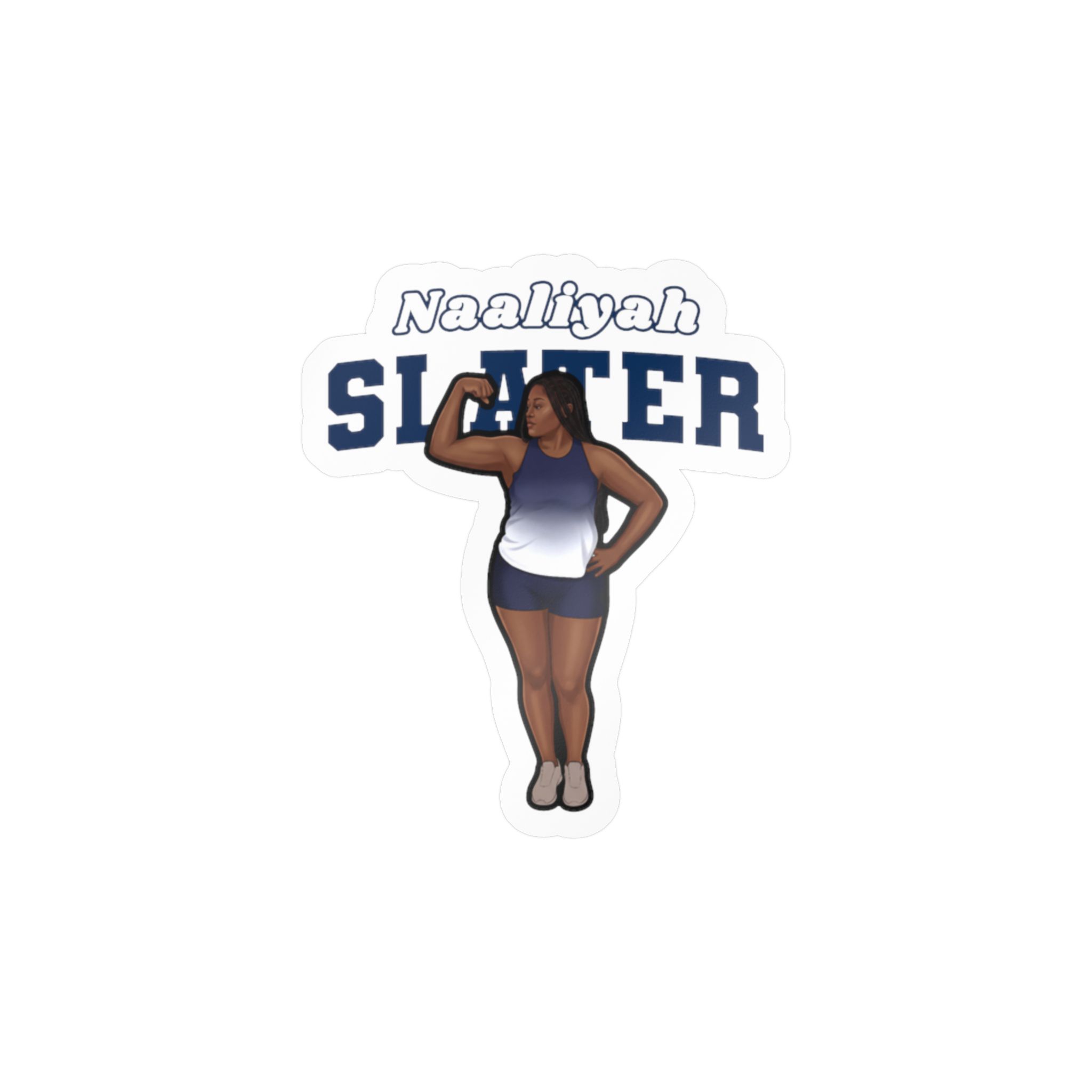 Vinyl Sticker — character_name_arch in Classic